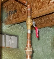 Every person who lives in your home should know where the main water shut off valve is located. Seconds count during a water break.