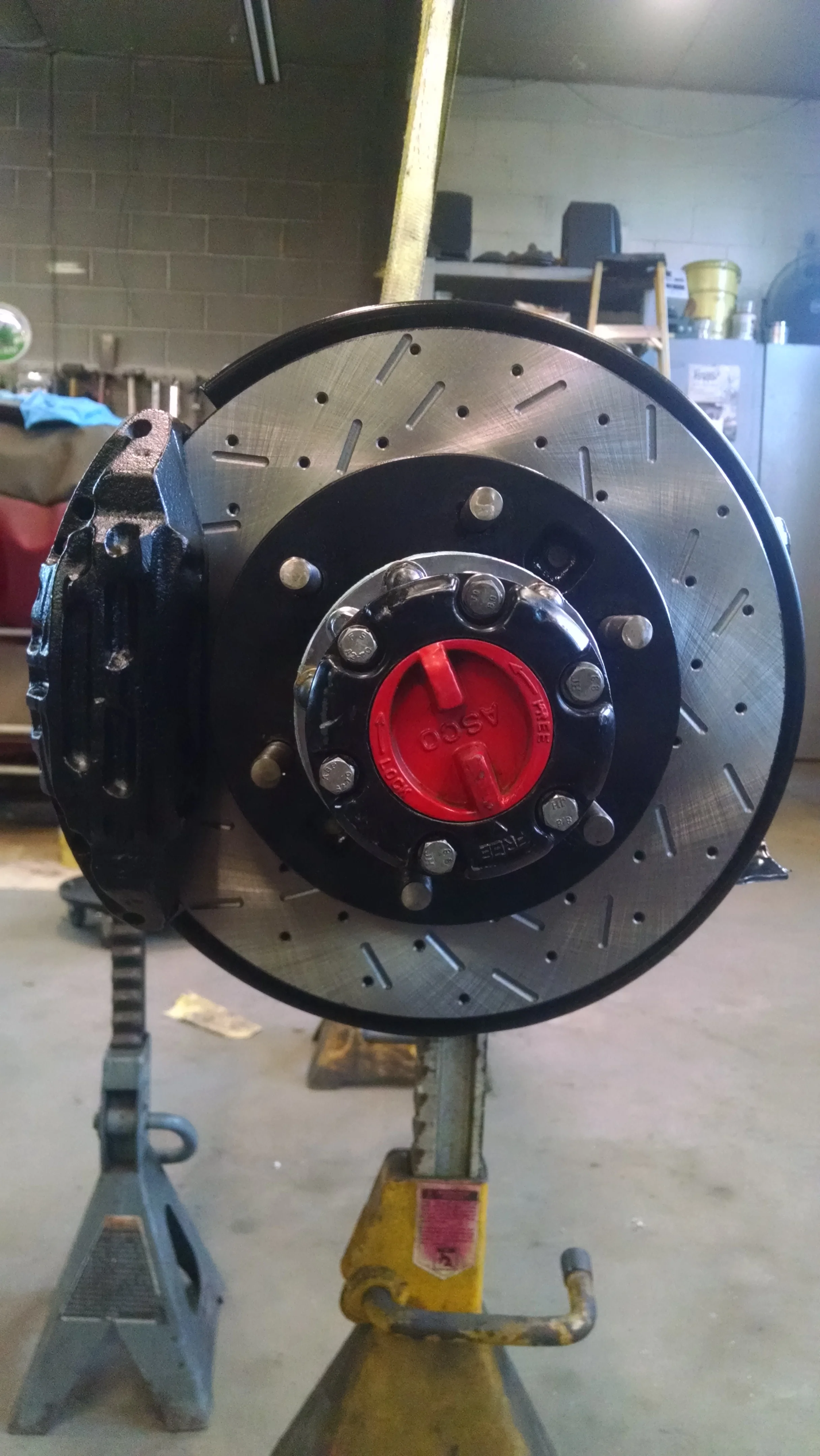 A lot more power need more brakes to slow it down.
