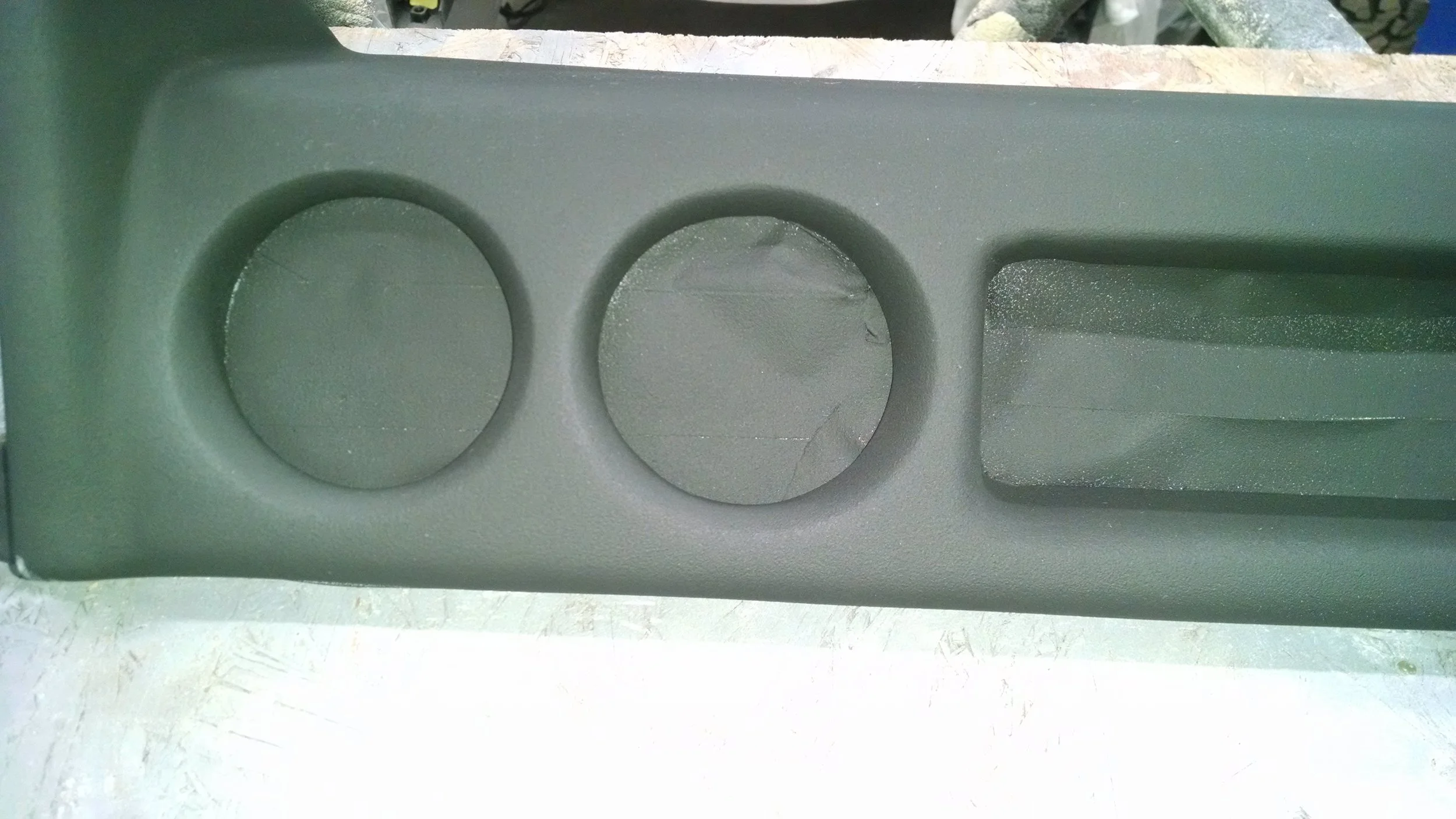 Ready for matching dash color to be shot