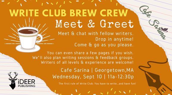 Write Club Brew Crew - Cafe Sarina - Georgetown, MA