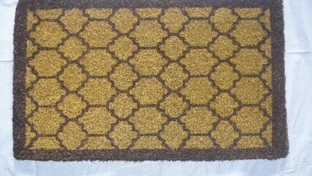 DAF-4003-BC-1 Fiber Mat Natural- HEXAGON