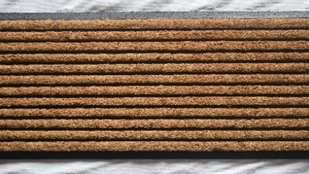 DAF-2006-BC-20 RUBBER MOULDED MAT- STRIPE