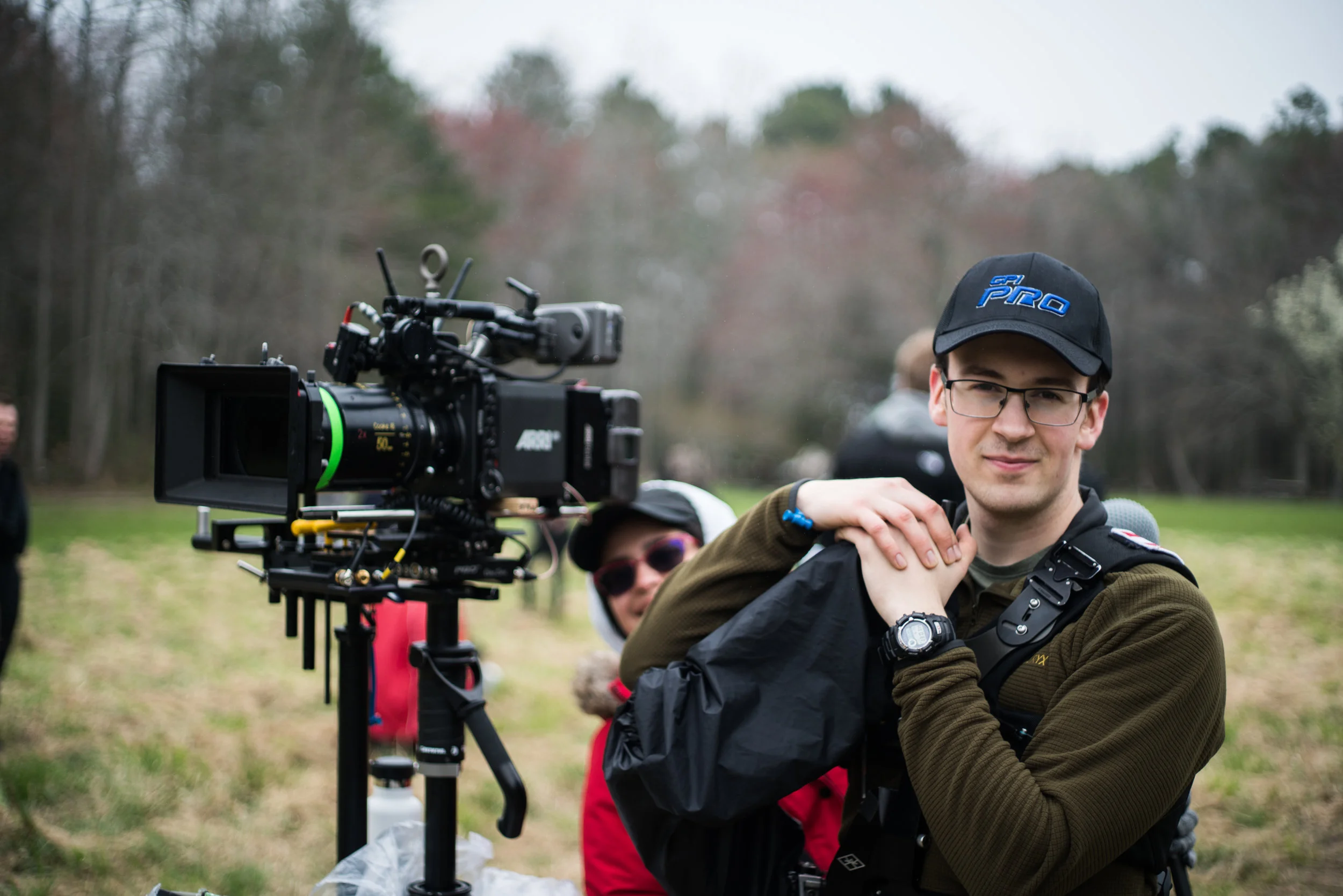 Calvin with Our build: An Arri Mini w/ Cooke Anamorphics.