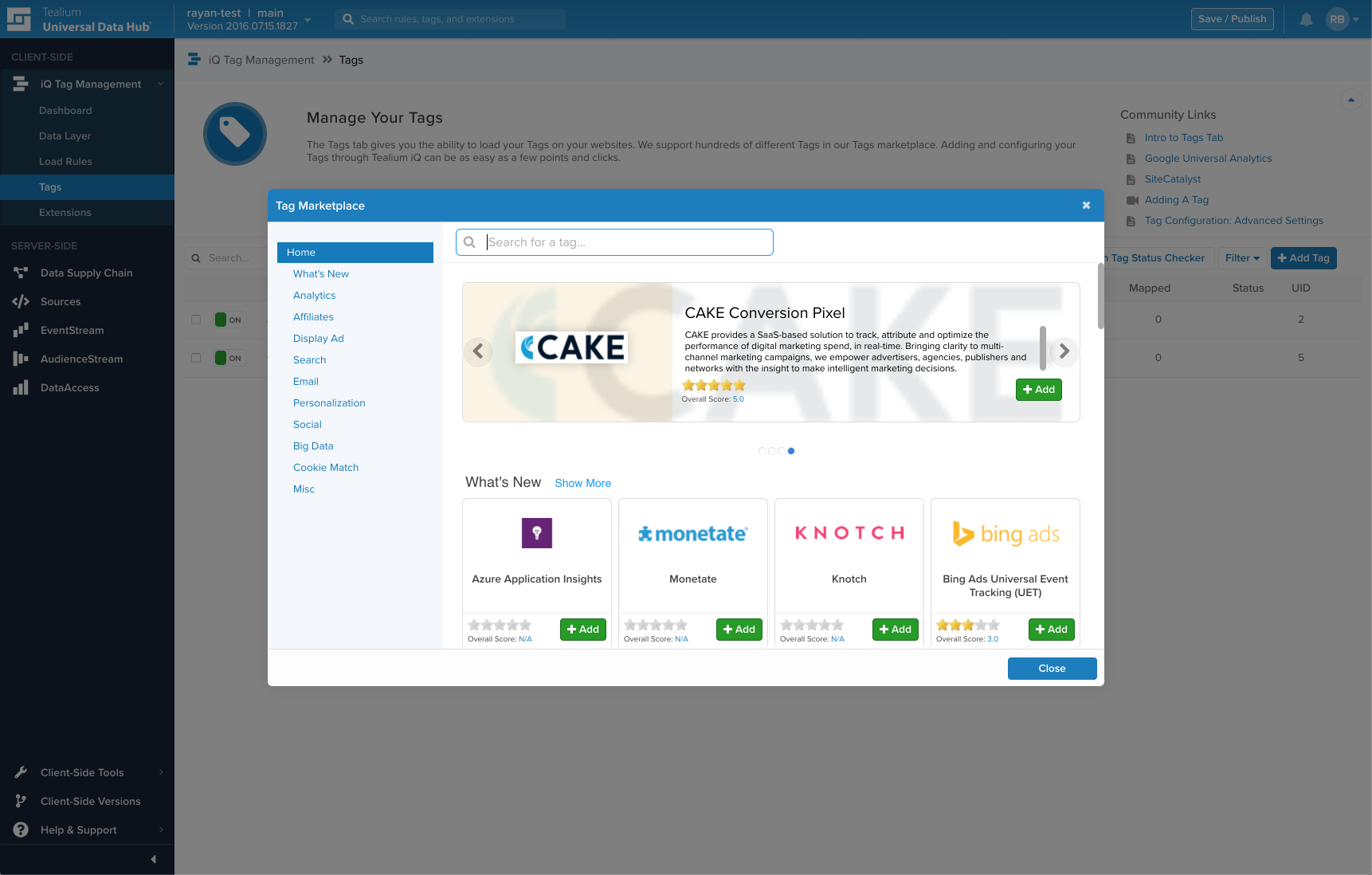 Tag Marketplace (Copy)