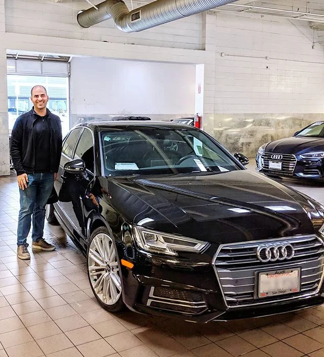 I decided to get myself a late birthday present and buy an Audi!  After 14 years of being a loyal Honda owner it was finally time to let her go.