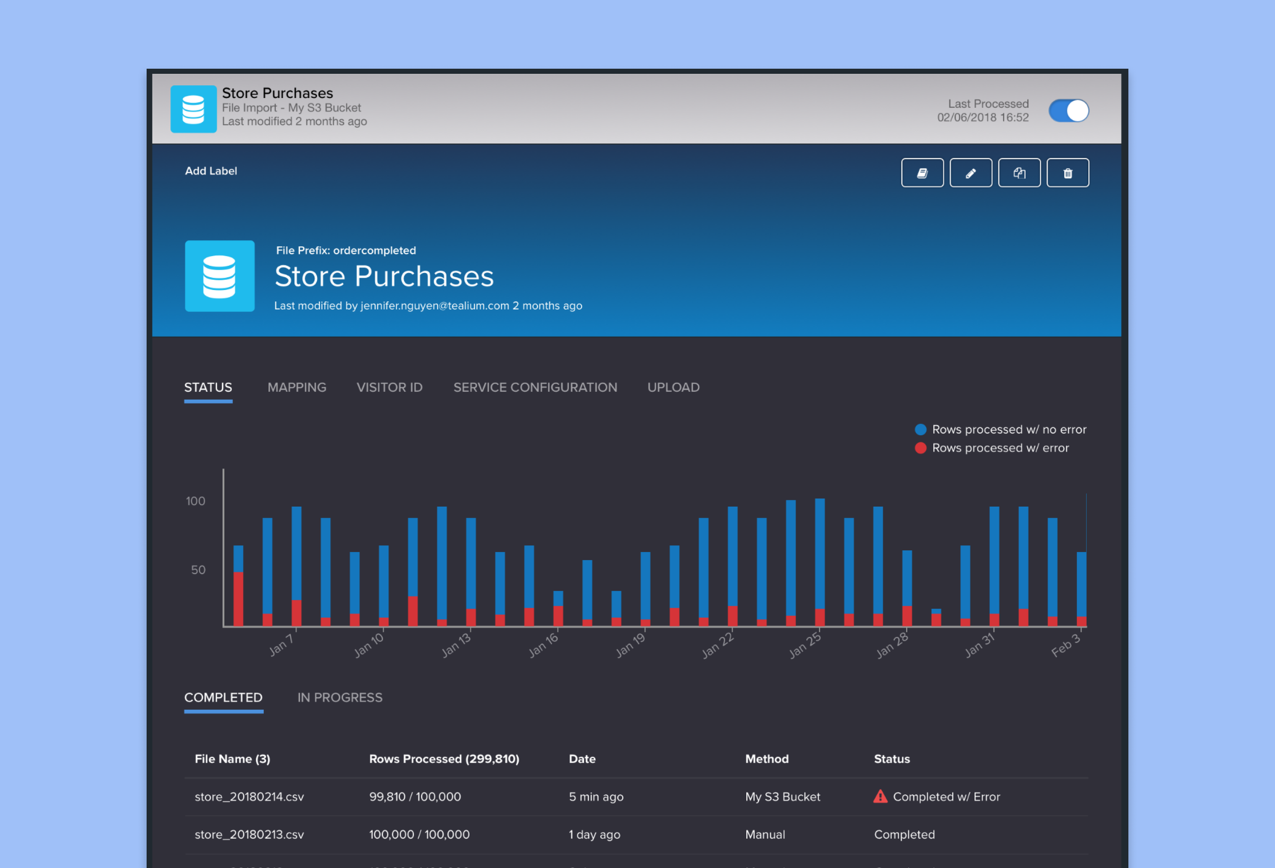 Tealium - File Import