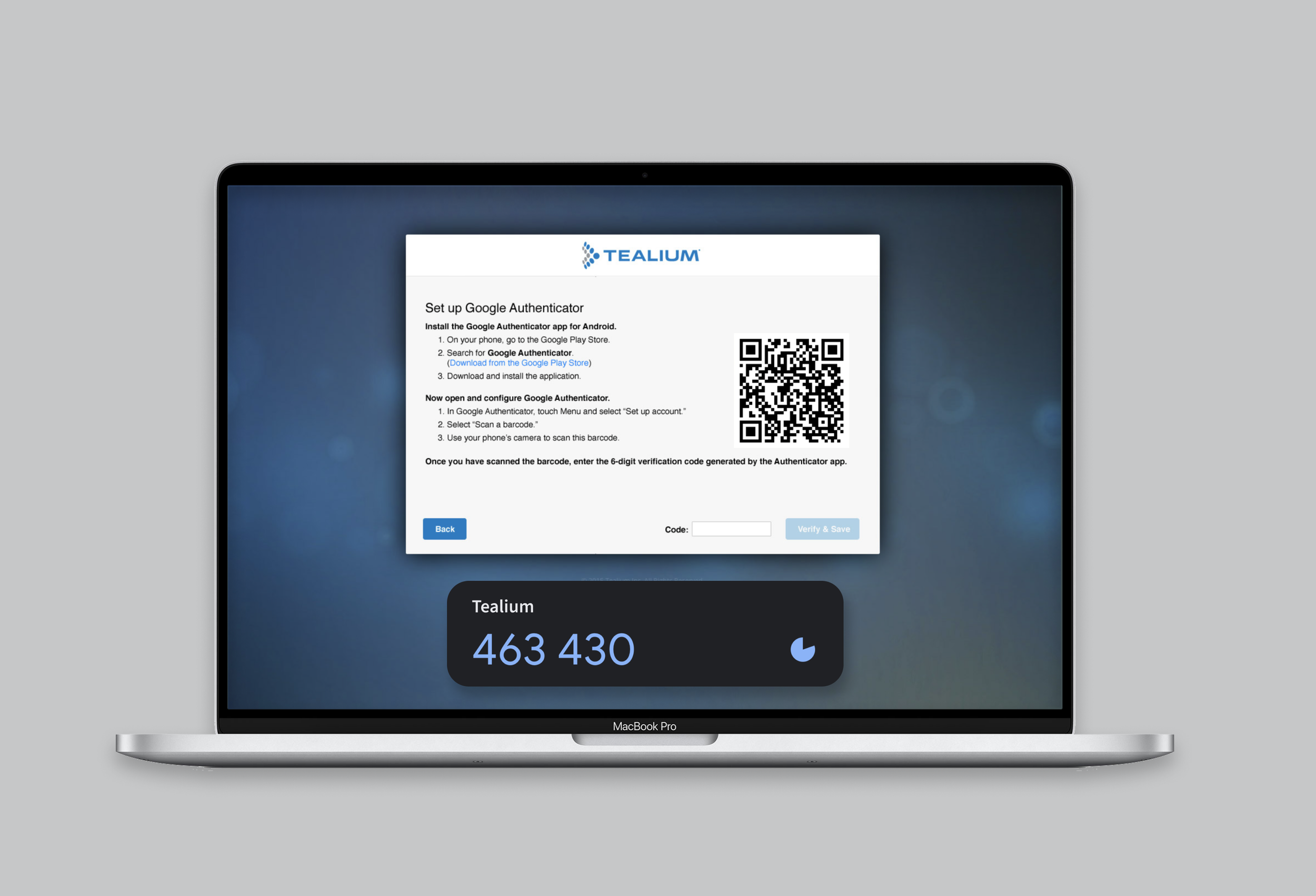 Tealium - Multi Factor Authentication