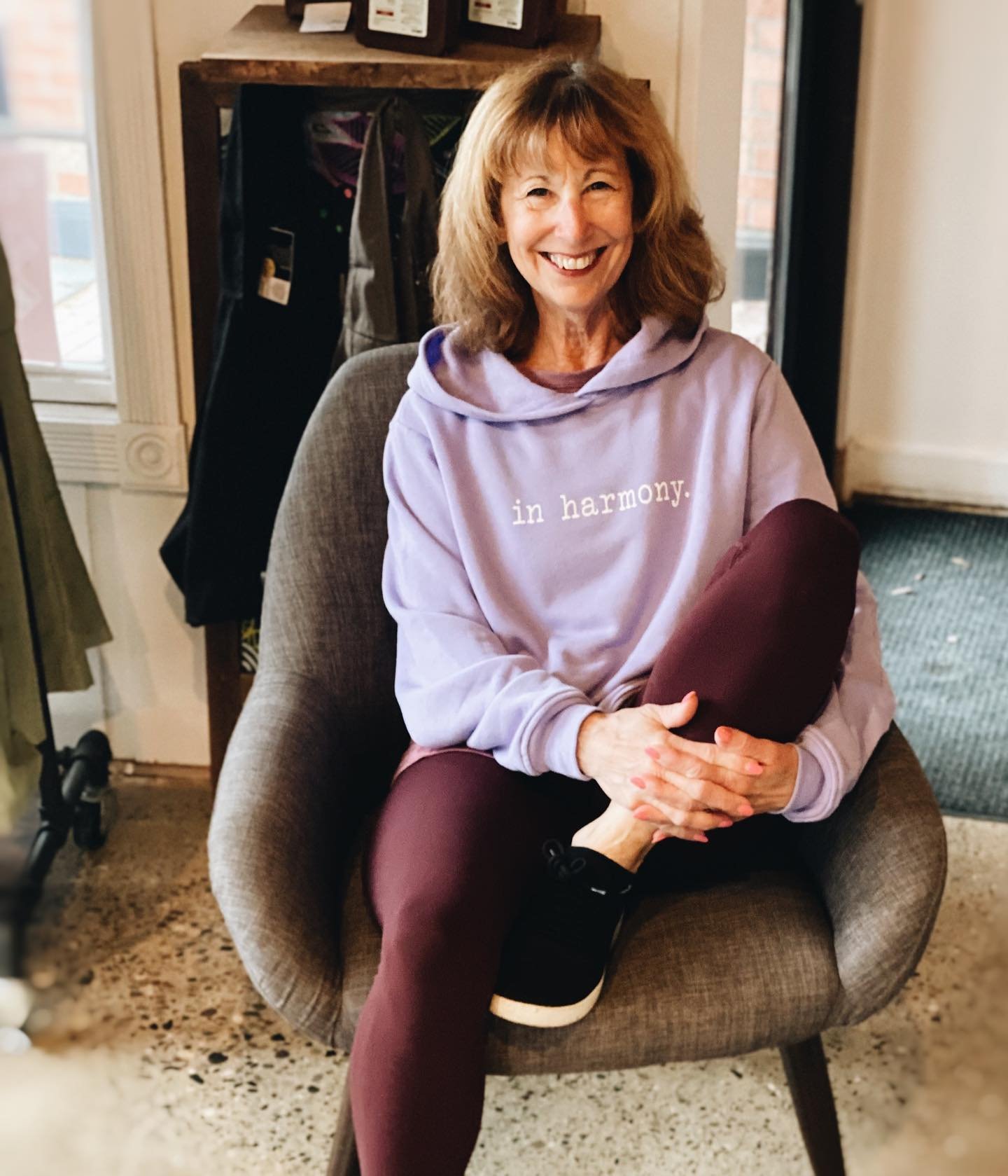 We love our people!
And we love our boutique!
Put them together and it&rsquo;s whole lotta greatness!

Come and grab a sweatshirt for the chilly days and a tank for the warm ones. #michiganspring
&bull;
&bull;
&bull;
&bull;
#inharmonyogastudio #inhar
