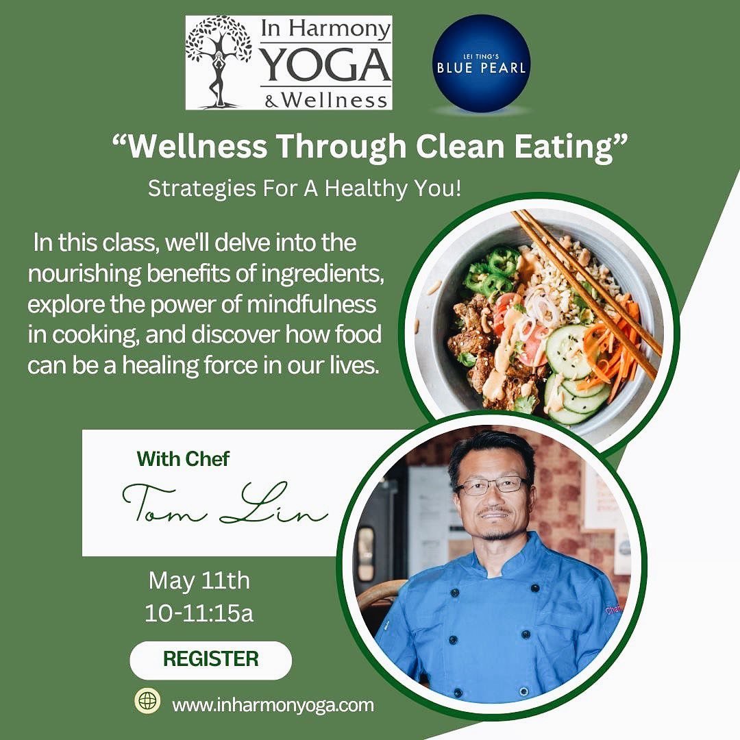 We are SO excited to be joining @ltbluepearl in putting together this special workshop! Incredibly insightful and beneficial to everyone! Living healthy through food, mind and spirit!

Wellness Through Clean Eating: Strategies for a healthier you.
Sa