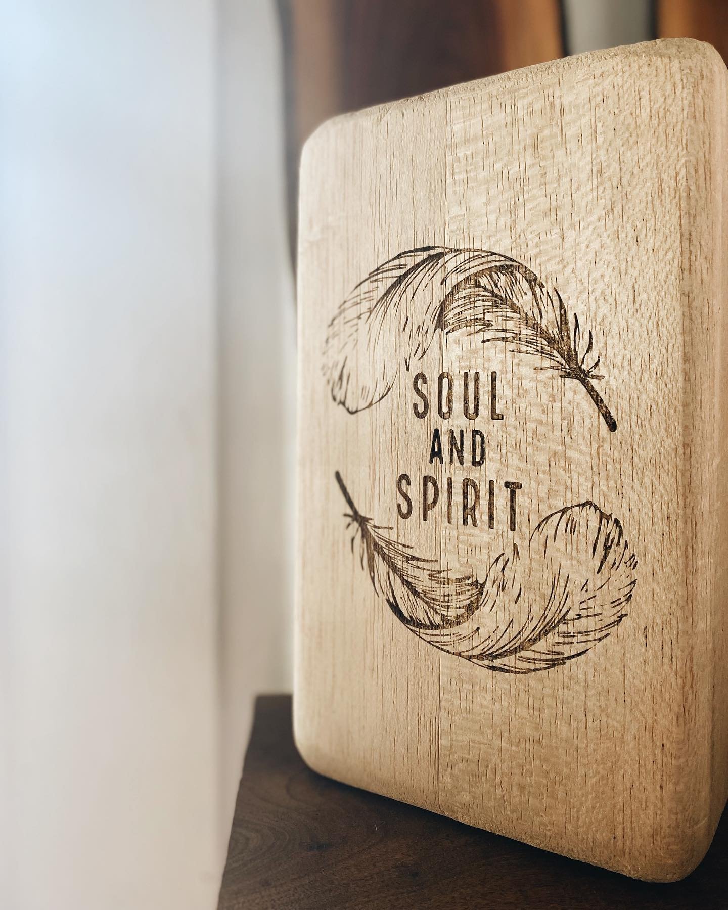When you do things from your soul, you feel a river moving in you, a joy.

-Rumi
&bull;
&bull;
&bull;
&bull;
Locally engraved @imjusaying
#rumi #rumiquotes #soulwork #inharmonyoga #engravedyogablock #yogaprops #yoga #soulandspirit #inharmonyogastudio