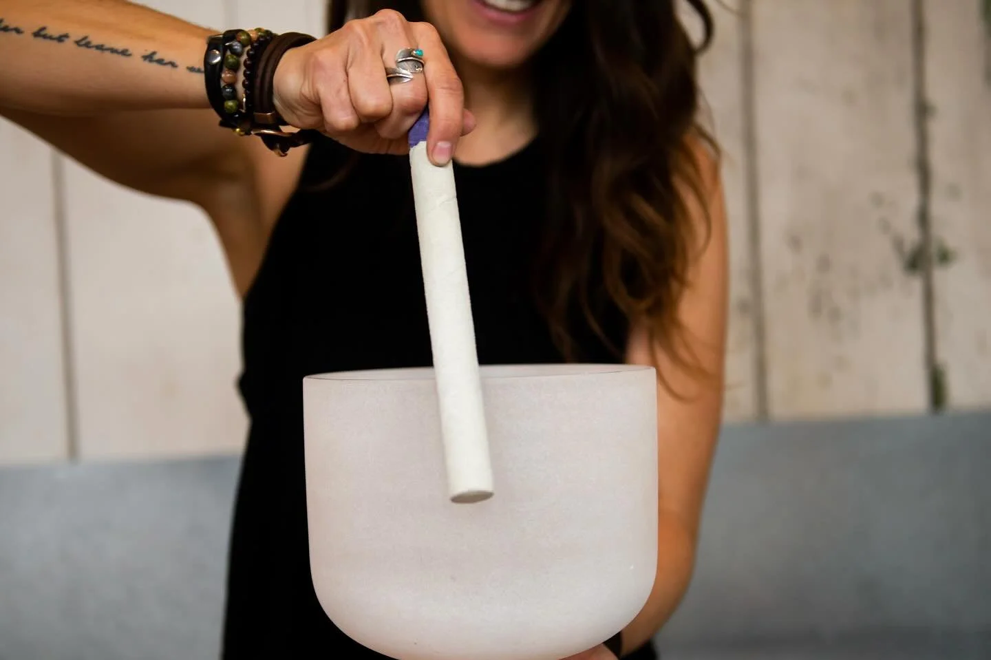 Join Luciana for a Transformative Sound Journey 🧘&zwj;♀️
Friday, October 17th, 7:00-8:30pm ✨ 

Step out of your busy mind and into a meditative soundscape designed to awaken your body&rsquo;s wisdom. This journey weaves crystal singing bowls, crysta