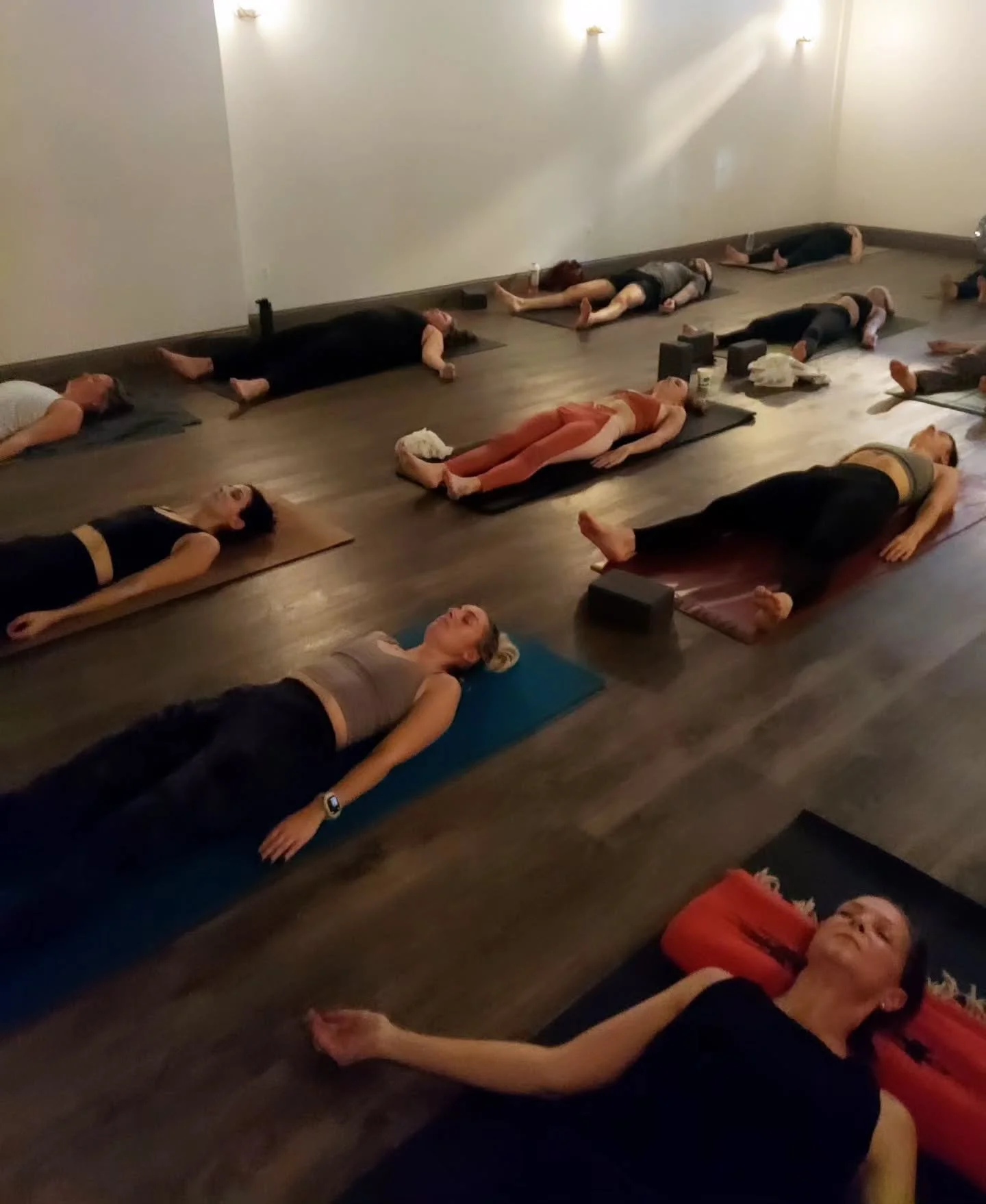 🌿Be still and close your eyes. Bring awareness to your breath and go inward. It is time to stop doing and just be.

🌿In the quiet moments of svasana, are we able to release to the stillness of our mind and body? Or, are we moving on to the next thi