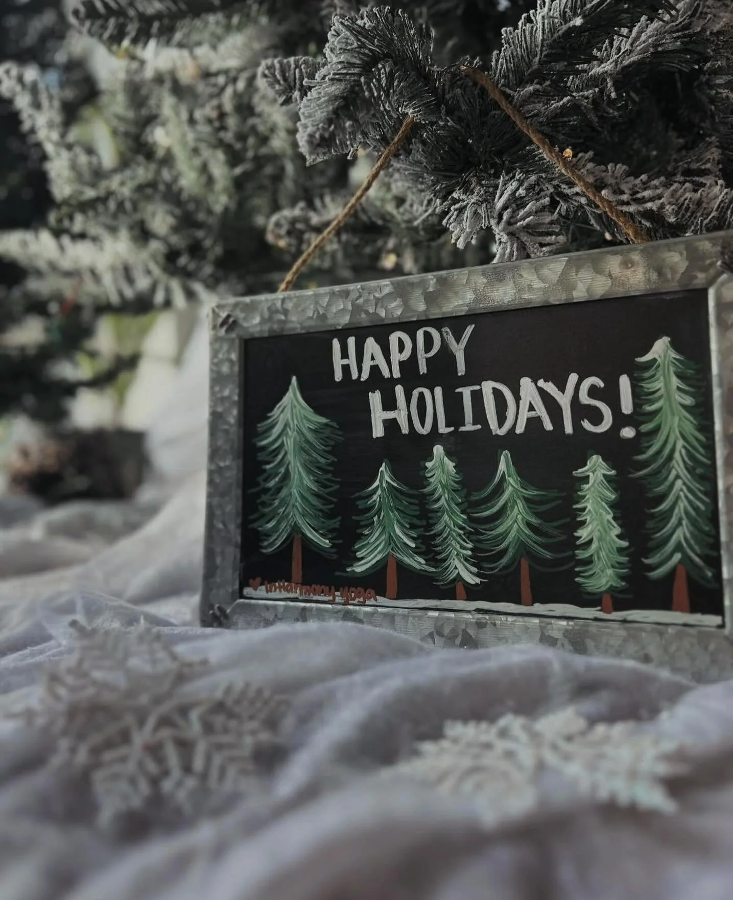 🎄Holiday schedule reminder🎄 
Our studio will be closed for classes on Christmas Day and the day after, giving our teachers space to be fully present with loved ones and recharge. We&rsquo;ll flow back together on Saturday with our regular class sch