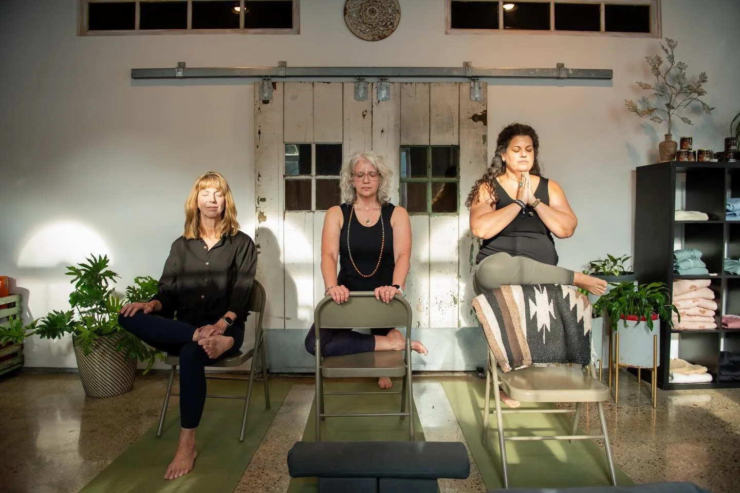 Looking for a gentle way to move, heal and reconnect with your body?✨ Join our chair yoga classes every Monday and Wednesday at 12:30pm&mdash; a welcoming space designed especially for those easing back into movement, recovering from surgery, or simp