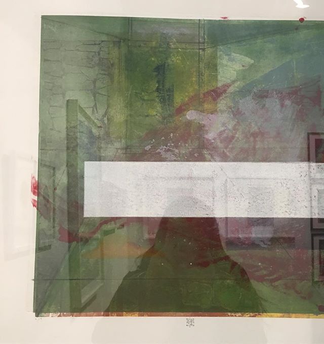 Another favorite from the Art on Paper fair...dear friend Karin Bruckner&rsquo;s works at the Susan Ely Booth @sefa_gallery. @kbmatter Still time to see them at the fair before it closes Sunday evening.. @artonpaperfair #workonpaper #contemporaryart 