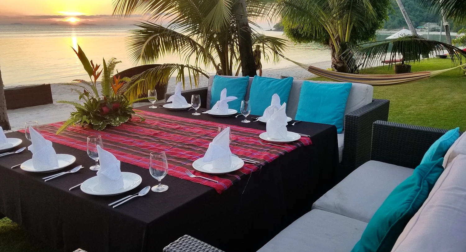 Dining In Koh Sumui, Thailand