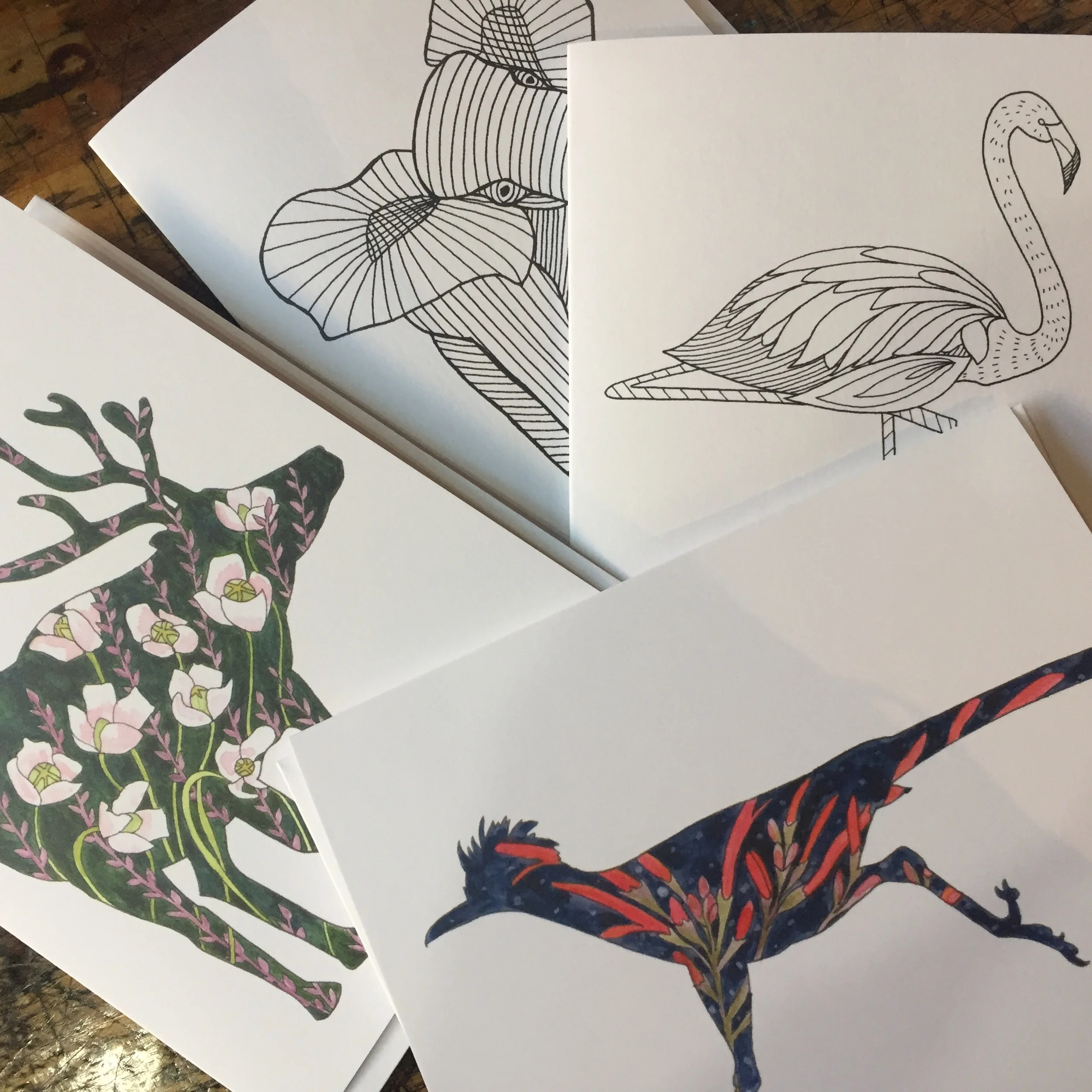 Greeting Card Collaboration with The Bremerton Letterpress Co.