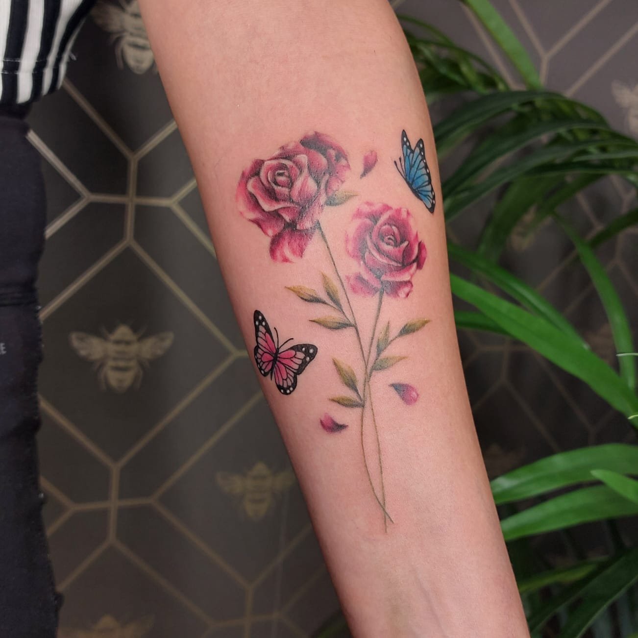 Cap1 Tattoos  Tattoos  Finished Work  Vintage Rose Tattoo