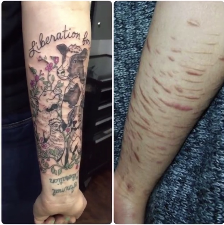 Physicality of Depression The Art of Self Harm Scar Cover Up Tattoos   Tattoodo