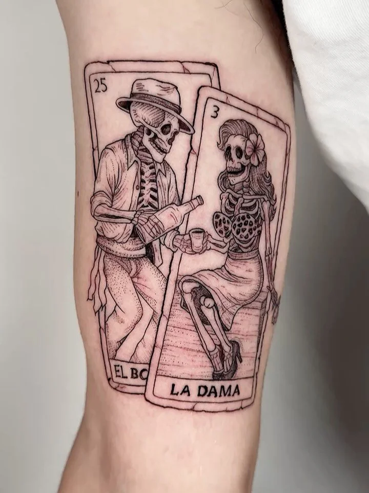 Done in 90mins. I&rsquo;m SO happy this Loteria couple found a home 🙌🏽 Thanks Dylan ❤️