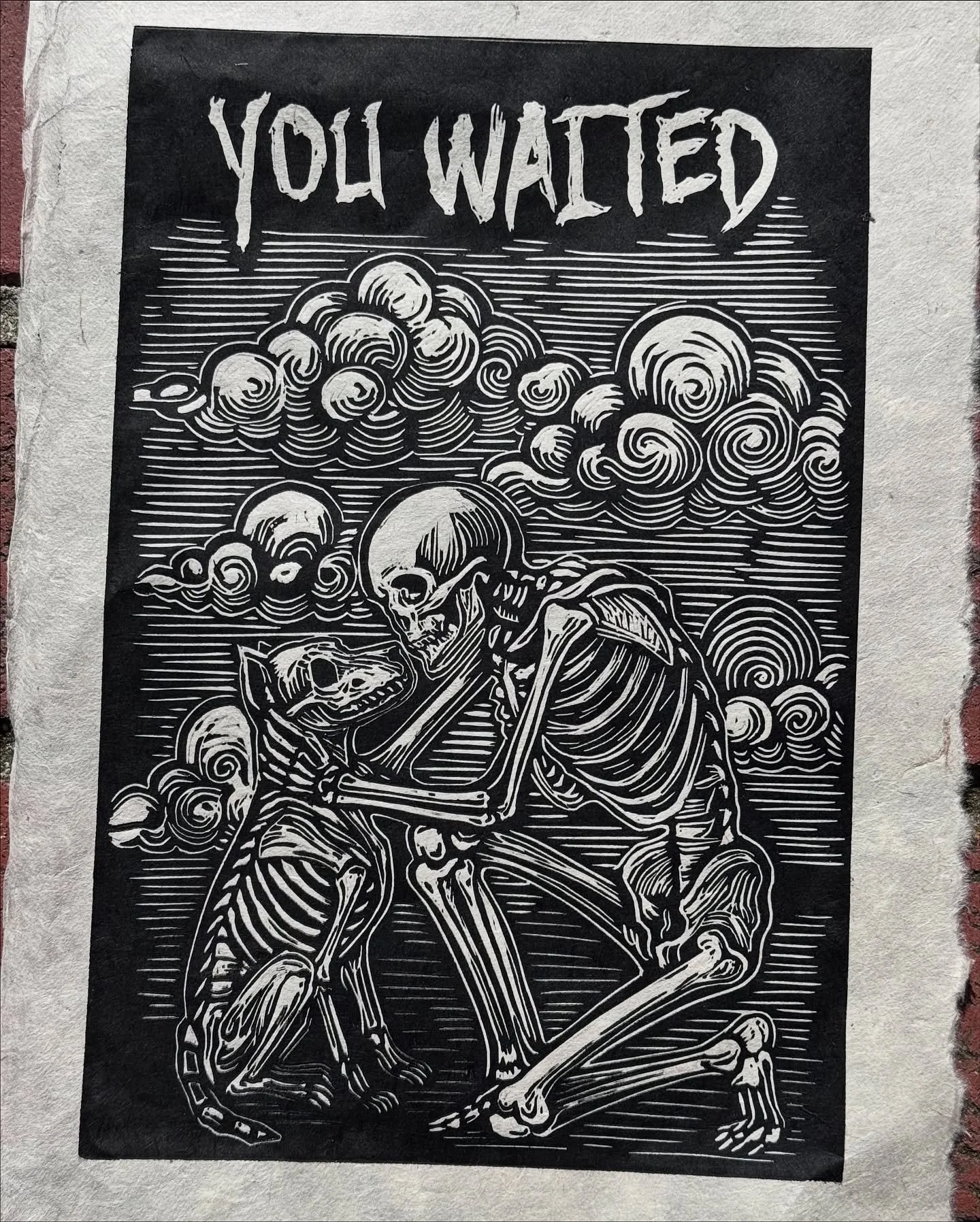 Impermanence Series &bull; No. 4 
One day I&rsquo;ll see you again, but not yet. There&rsquo;s still work to do, art to make, love to give. Until then, I&rsquo;ll keep creating things that honor you, and the love you freely gave to everyone you met.
