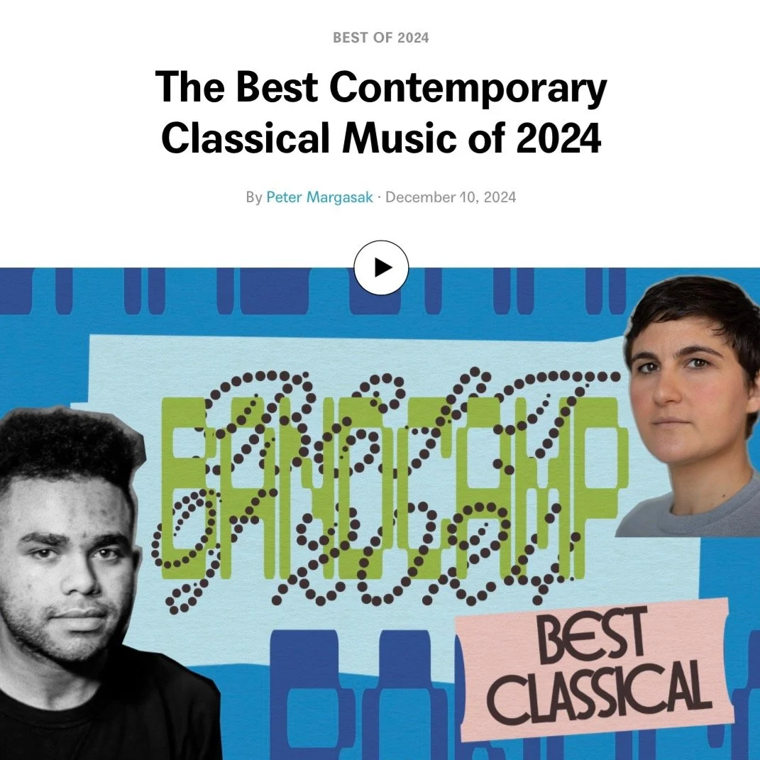Nick Dunston Featured in Bandcamp Best Contemporary Classical of 2024