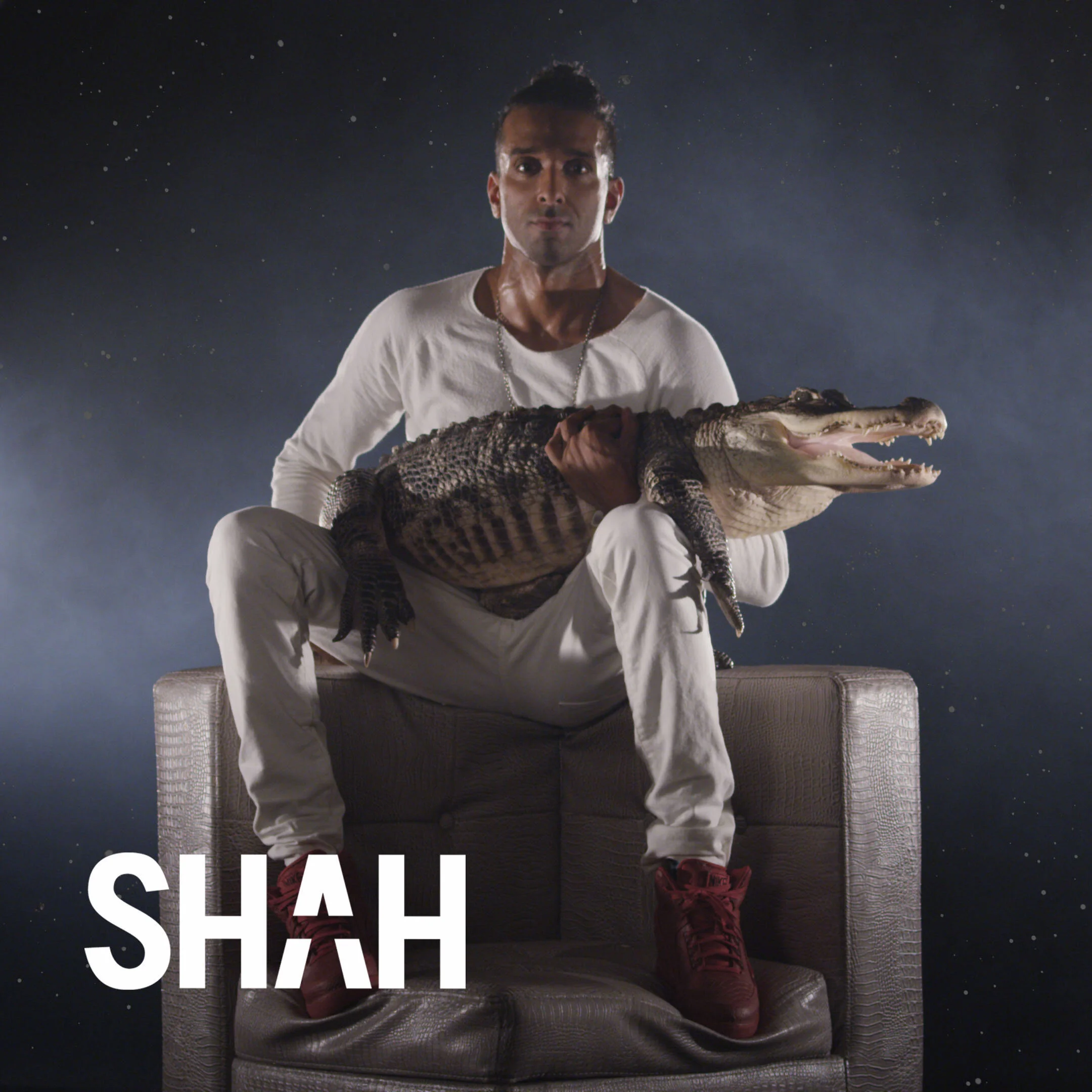The visual identity developed for SHAH is a clean wordmark that transcends regional differences, aligned with SHAH’s dream to become rap’s first truly independent international superstar.
