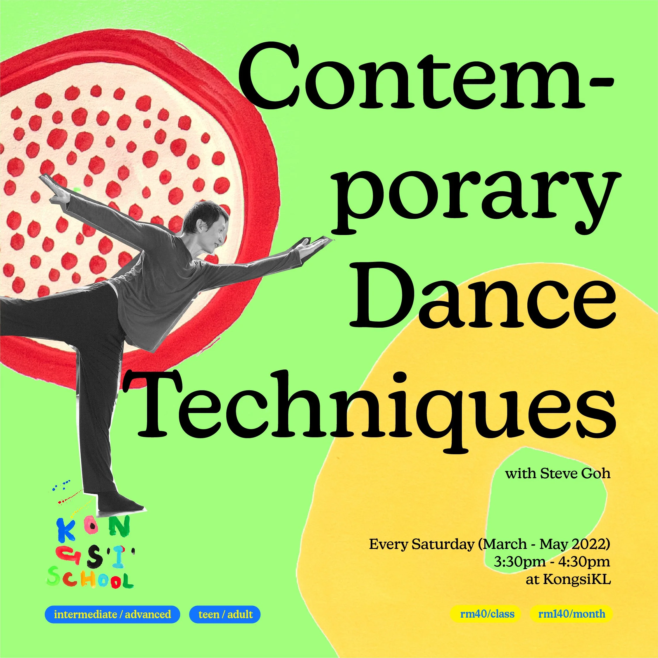 Contemporary Dance Techniques (Intermediate)