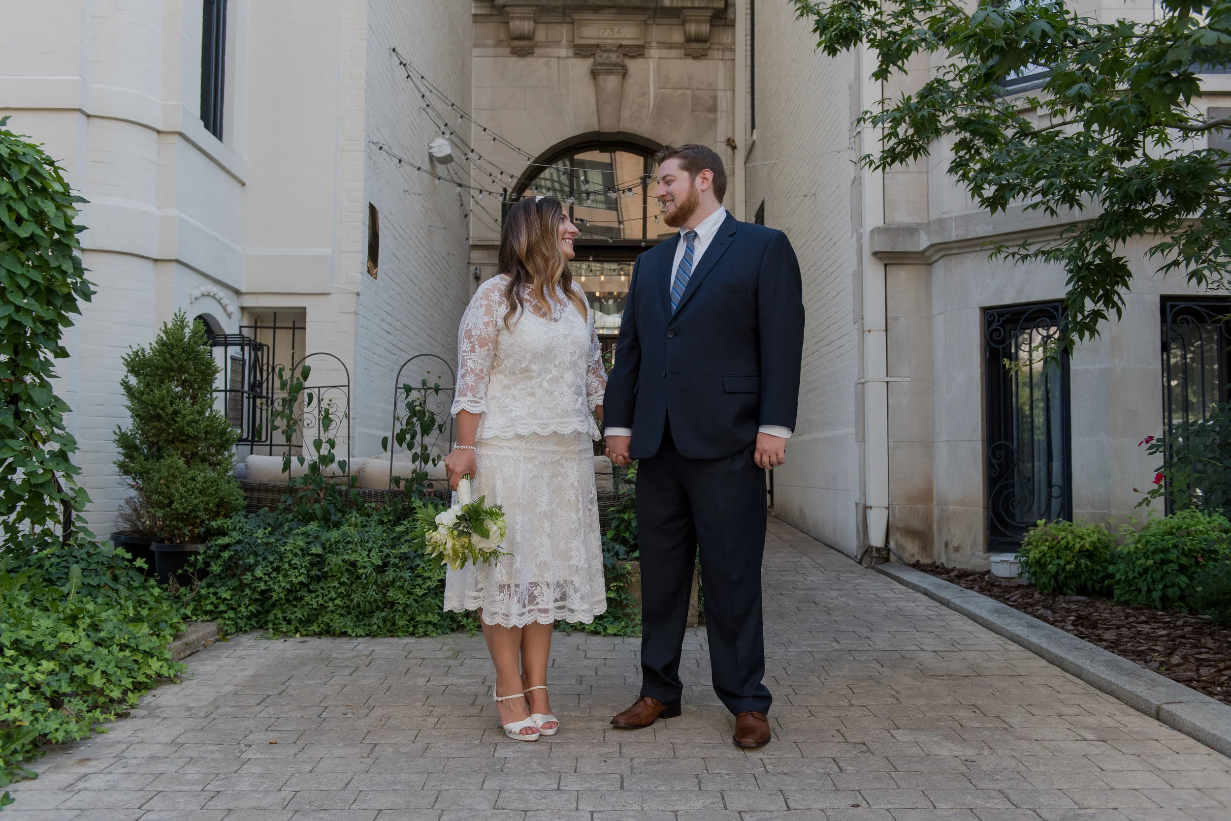  "Wearing my mother’s wedding gown had always been a dream of mine, and Laura made that happen. She expertly transformed the over-30 year old dress into something chic, modern and beautifully fitting that exceeded my expectations." - Alison M. 