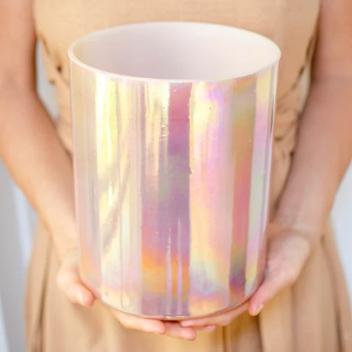 Crystal Tones Moldavite Platinum 9インチ Crystal Tones Moldavite