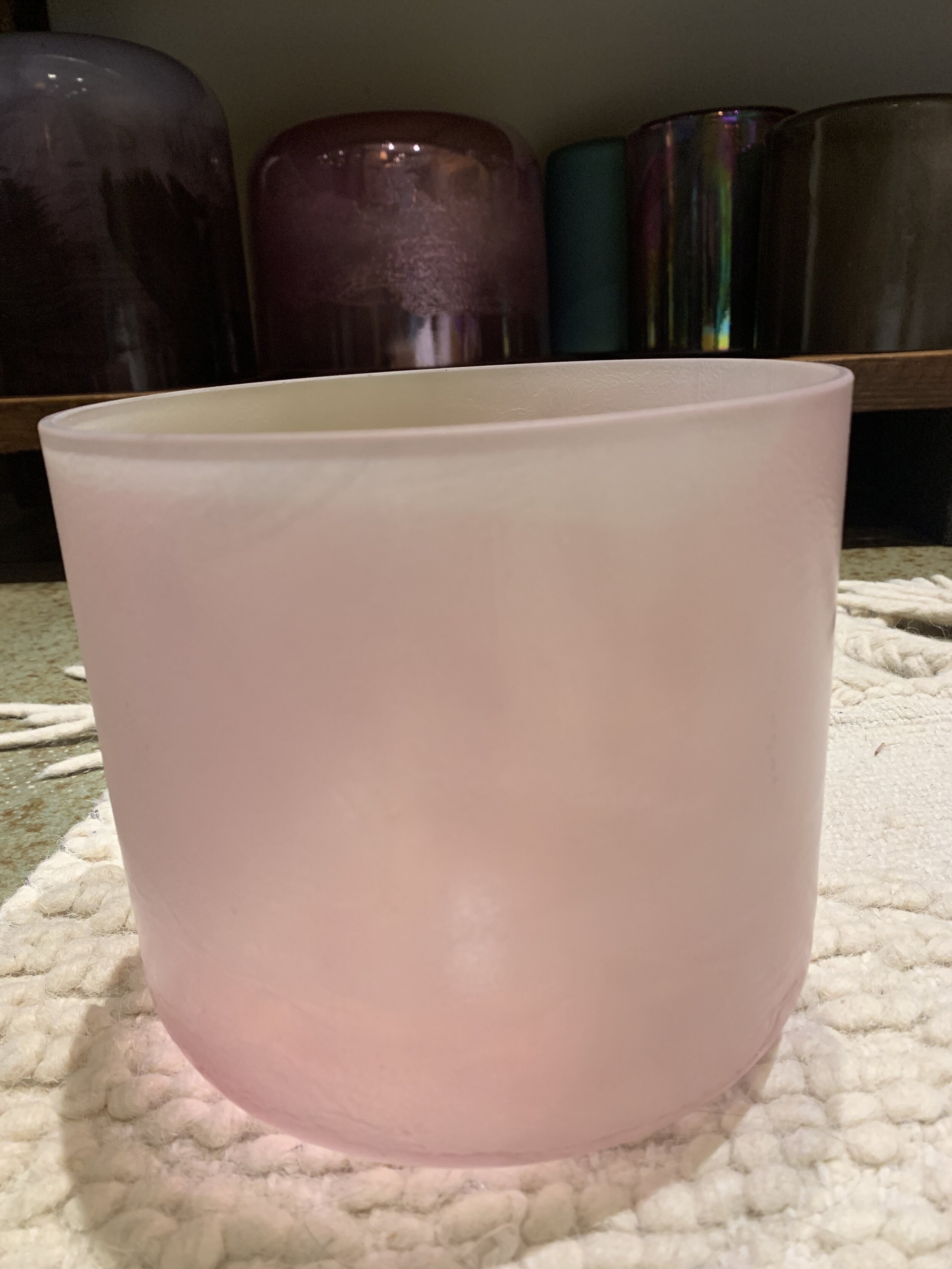 7” F#+05 Phenacite Pink Aura Gold SOLD