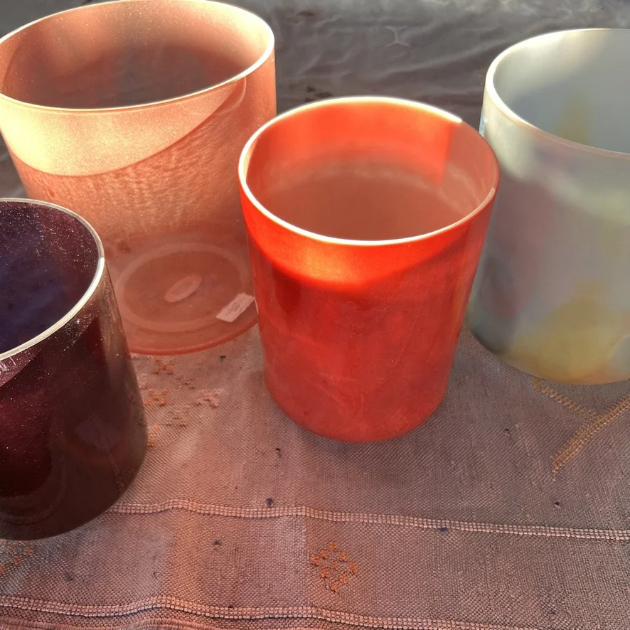 8" A#+30 Morganite Tall