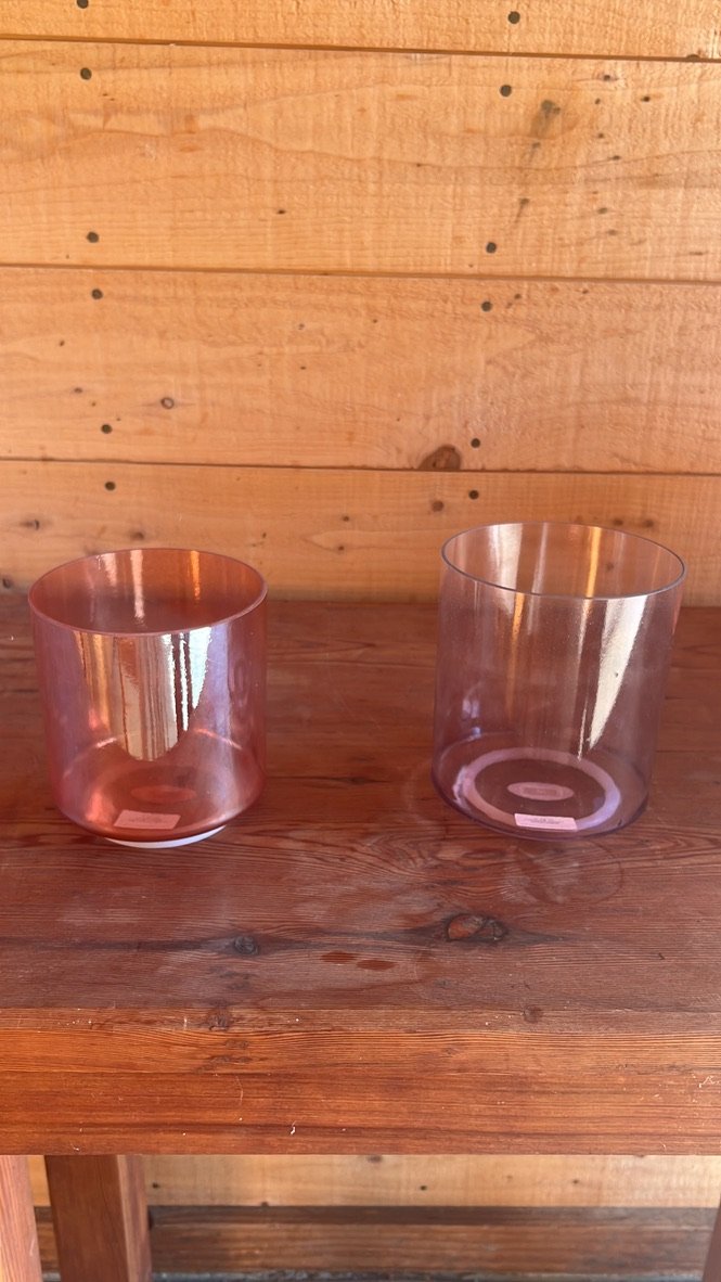 6" A#+20 Morganite, Palladium