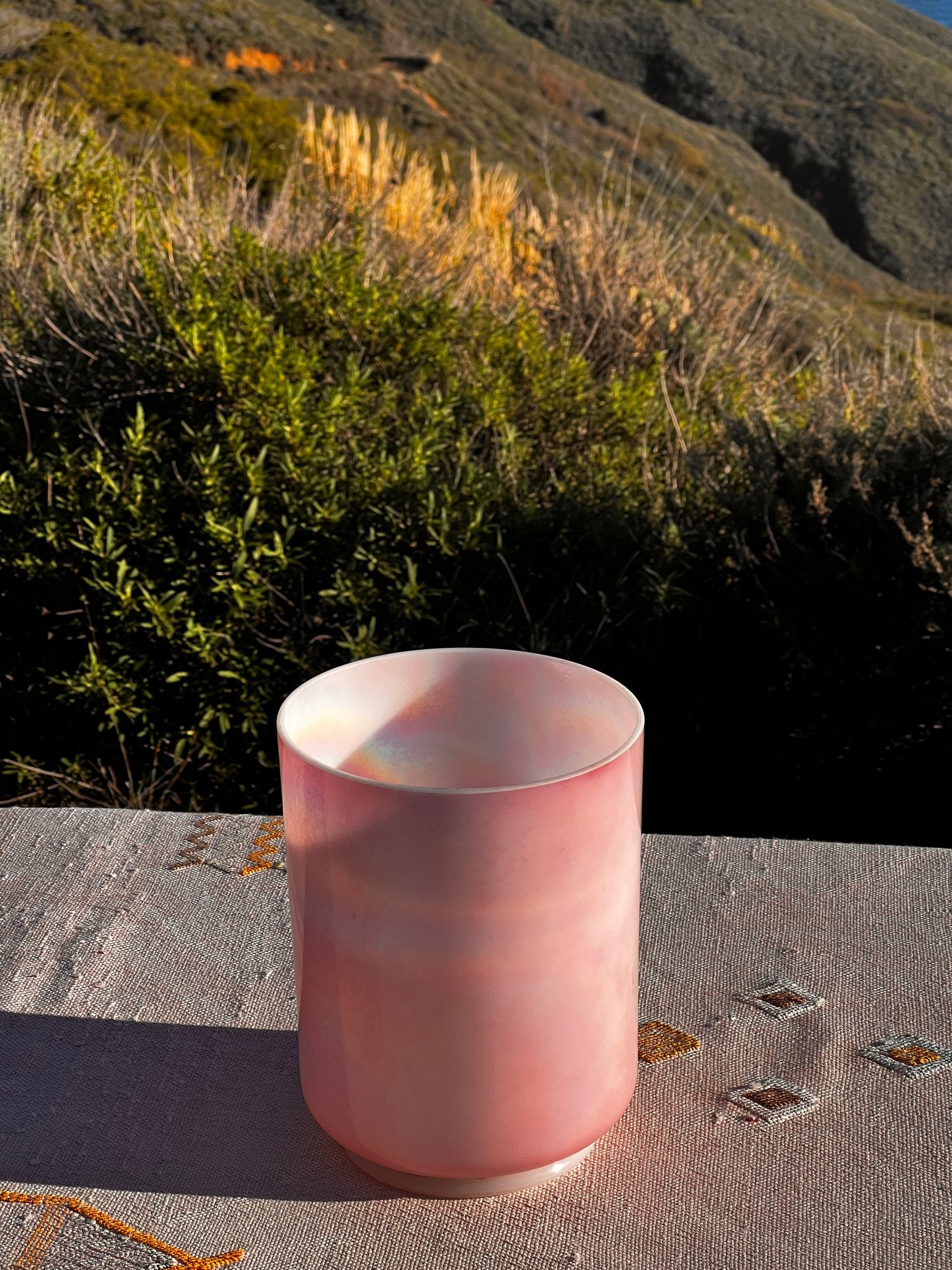 7" G-50 Pink Ocean Gold, platinum