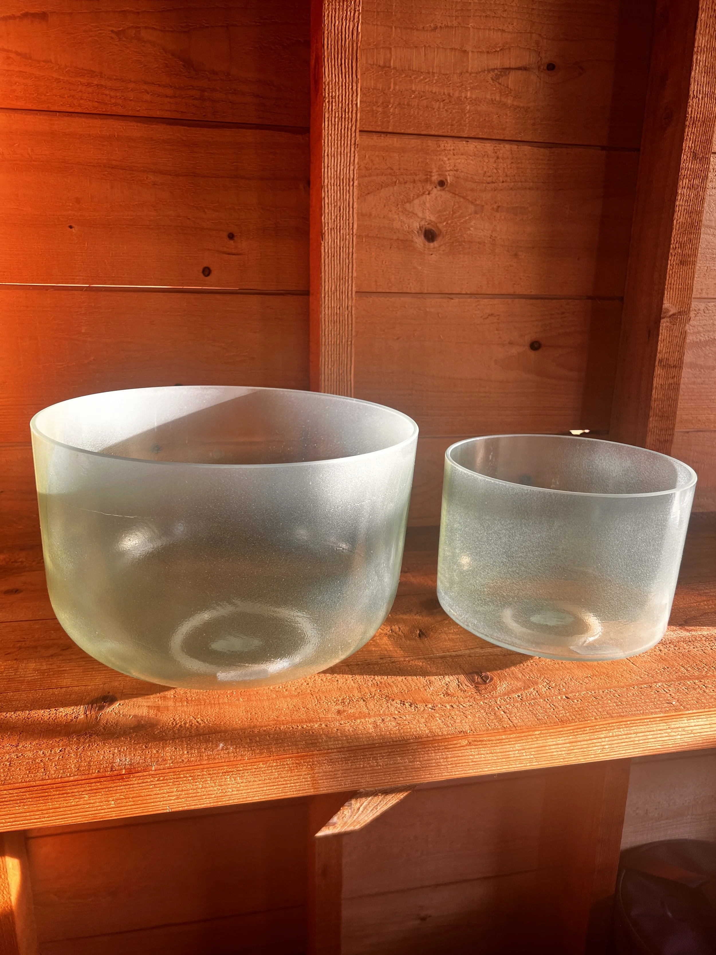 12" E+45 Peridot Frosted Rim (Inside) - claimed