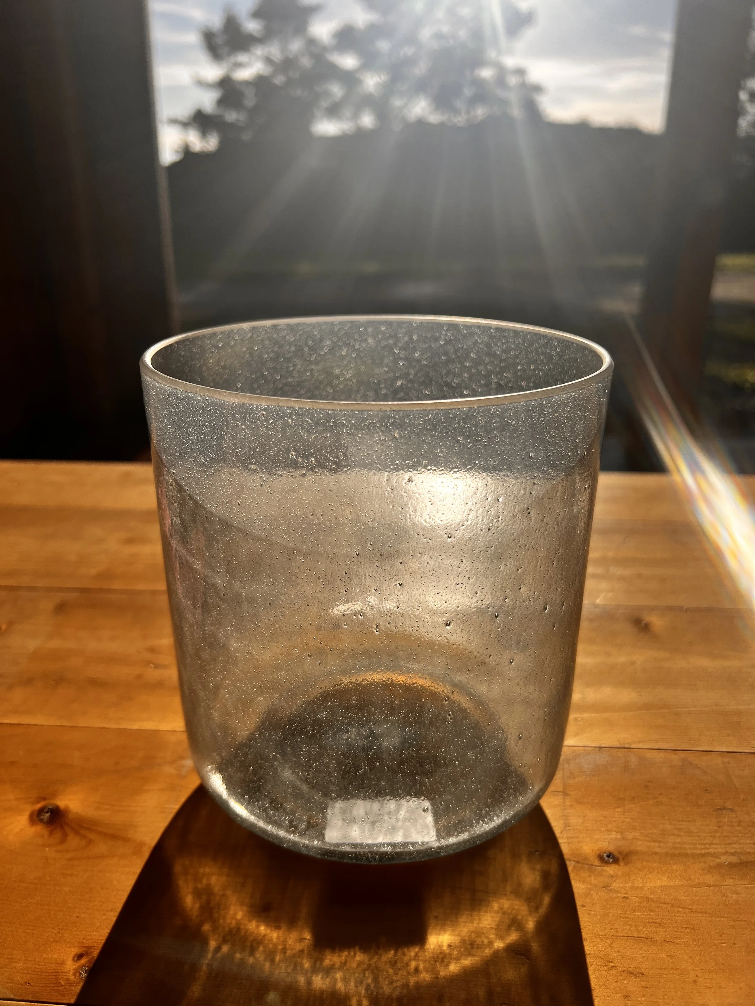 6" A+35 Moldavite Alchemy Crystal Bowl