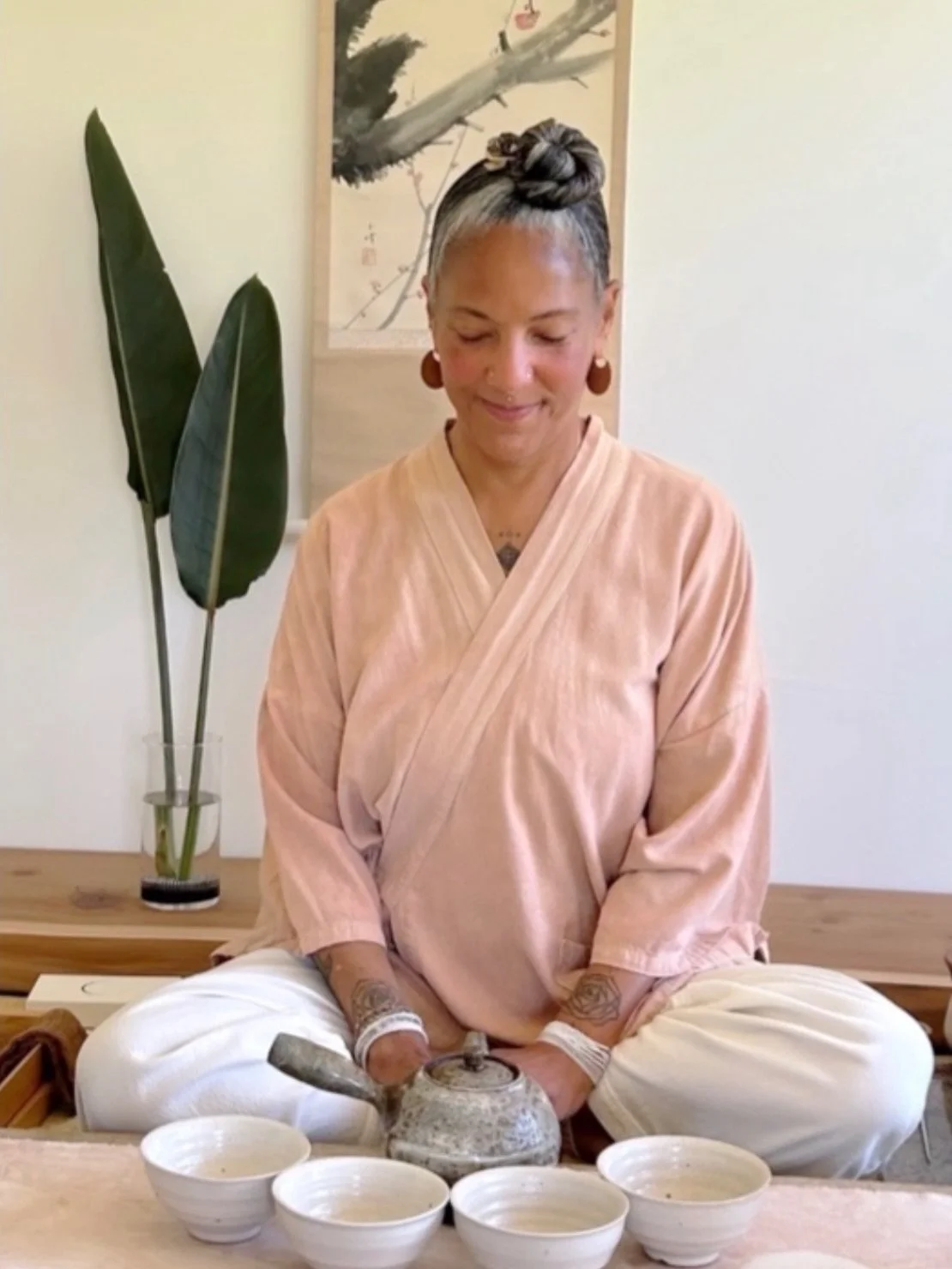 Returning to Presence 🌱✨

Join us on Saturday, May 23rd in Berkeley for a beautiful morning to slow down and return to presence, to interconnection, and to ourselves. 

In this gathering, we&rsquo;ll be offering a meditative tea ceremony served by @