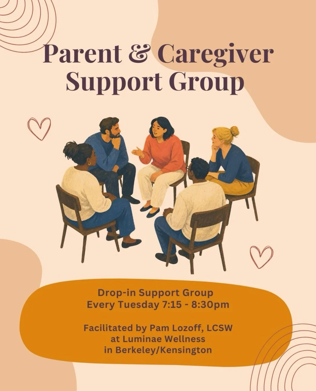 Parent Support Group :: Drop-in, weekly on Tuesday evenings 

Maybe this is the first time you are learning about your own ADHD, Autism, or learning disorder, through the lens of your kid being diagnosed. Maybe you learned to manage your own neurospi