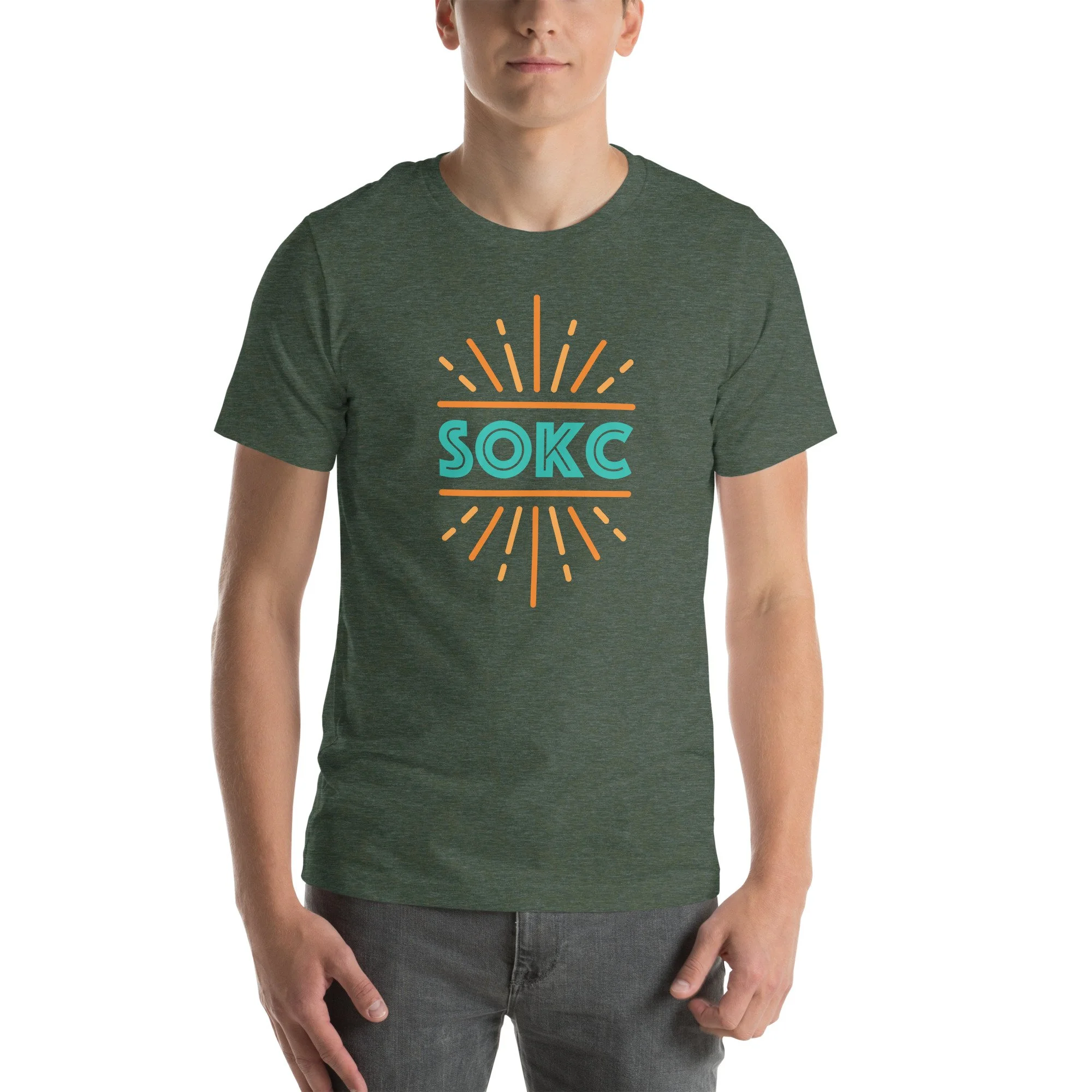 unisex-staple-t-shirt-heather-forest-front-69484bc877002.jpg