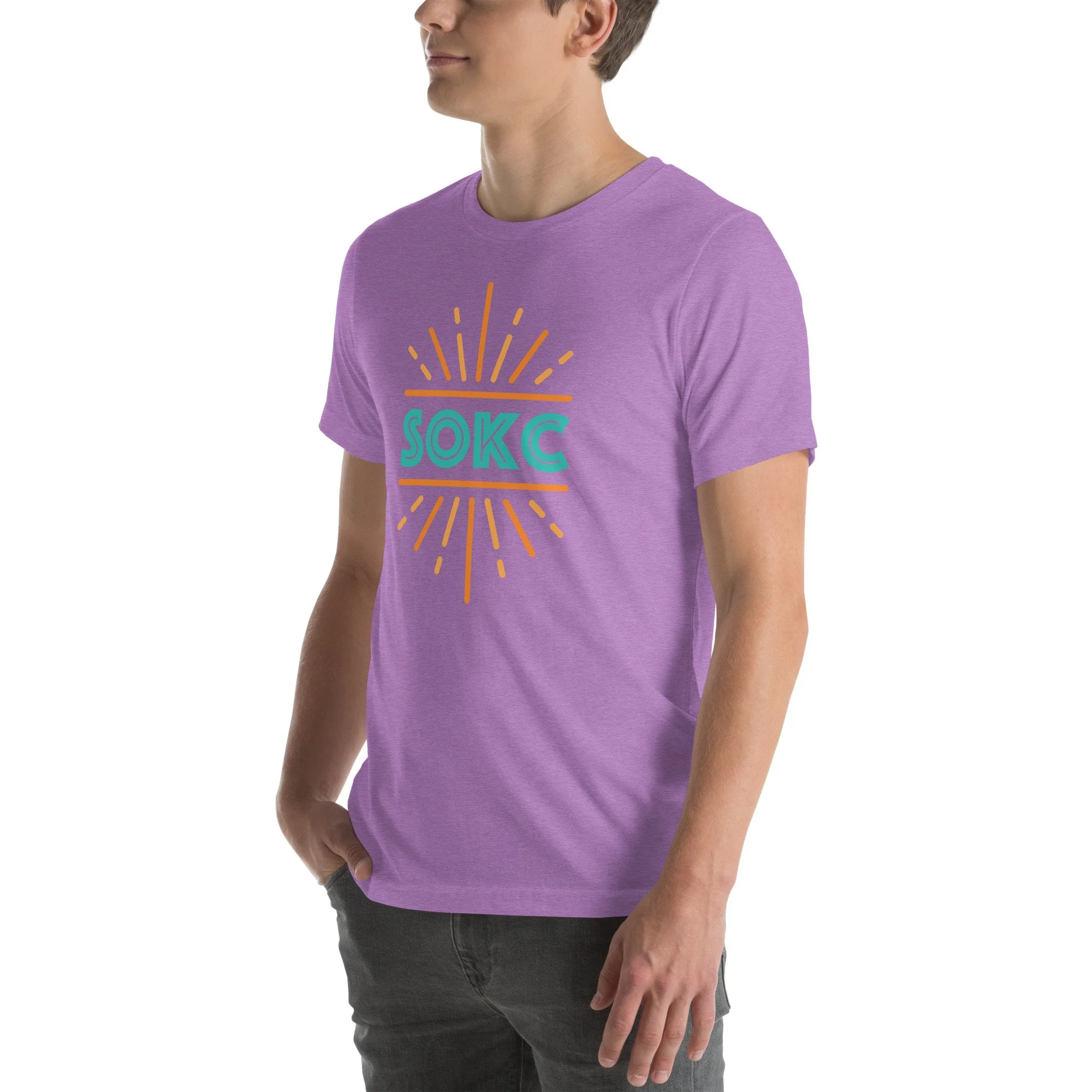 unisex-staple-t-shirt-heather-team-purple-left-front-69484bc975d15.jpg