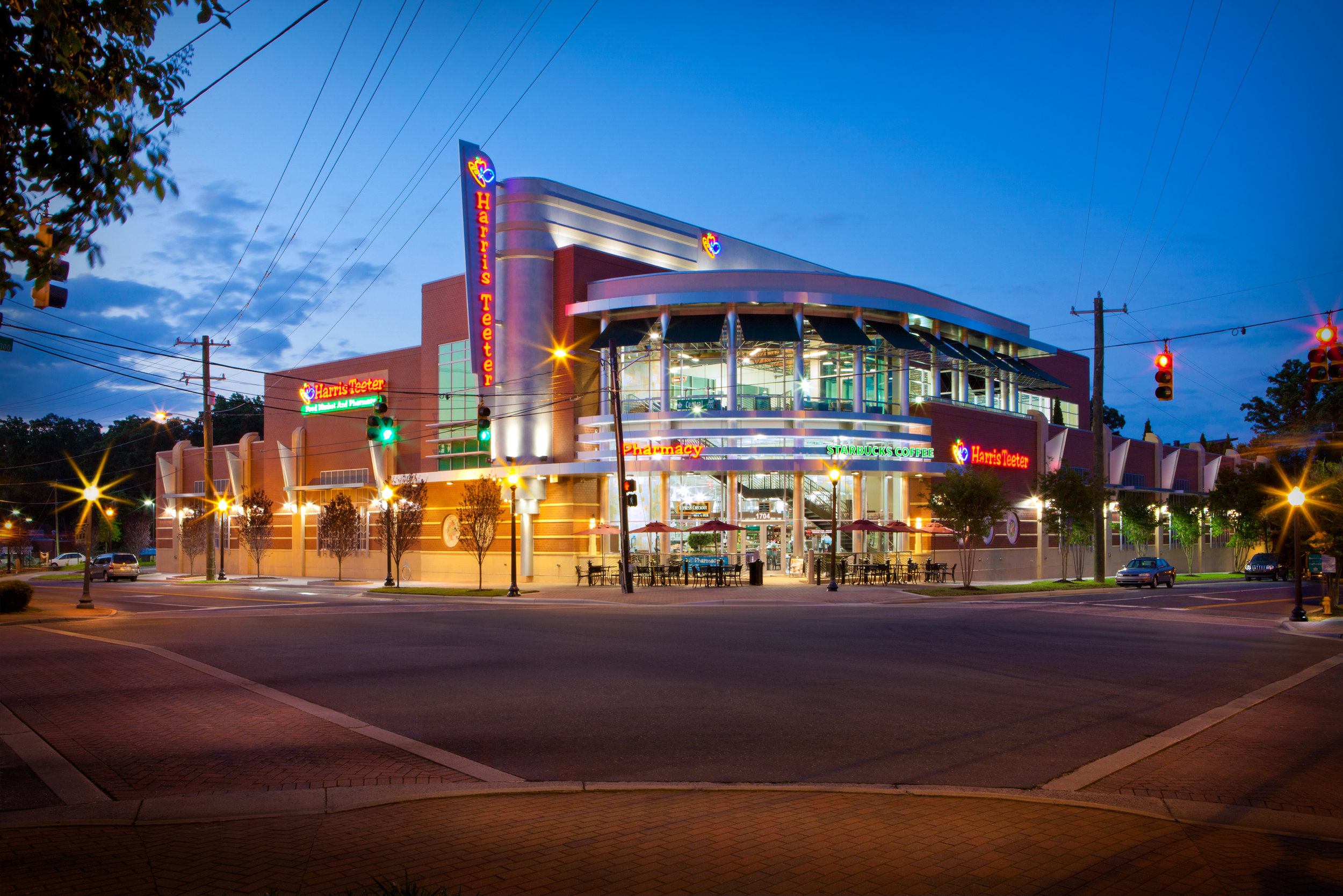 Architectural Photo of Harris Teeter, Charlotte, NC