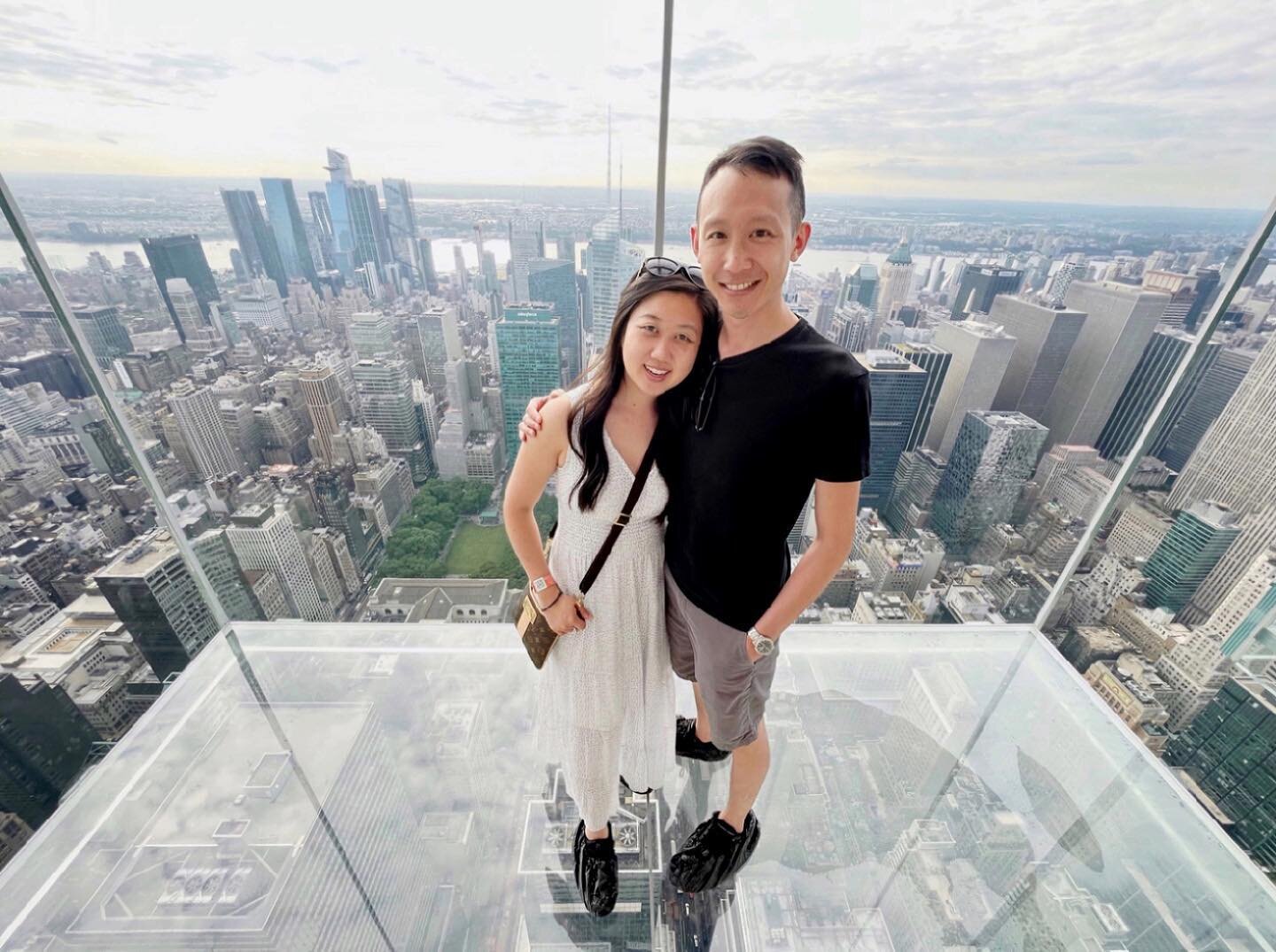 🤍
.
&ldquo;Fall in love with someone who is both 
your safe place and your biggest adventure.&rdquo;
.
A throw back to our time in New York, 
celebrating Kev&rsquo;s 35th birthday 🤍
.
Deepening my appreciation
for travelling together in a big city;