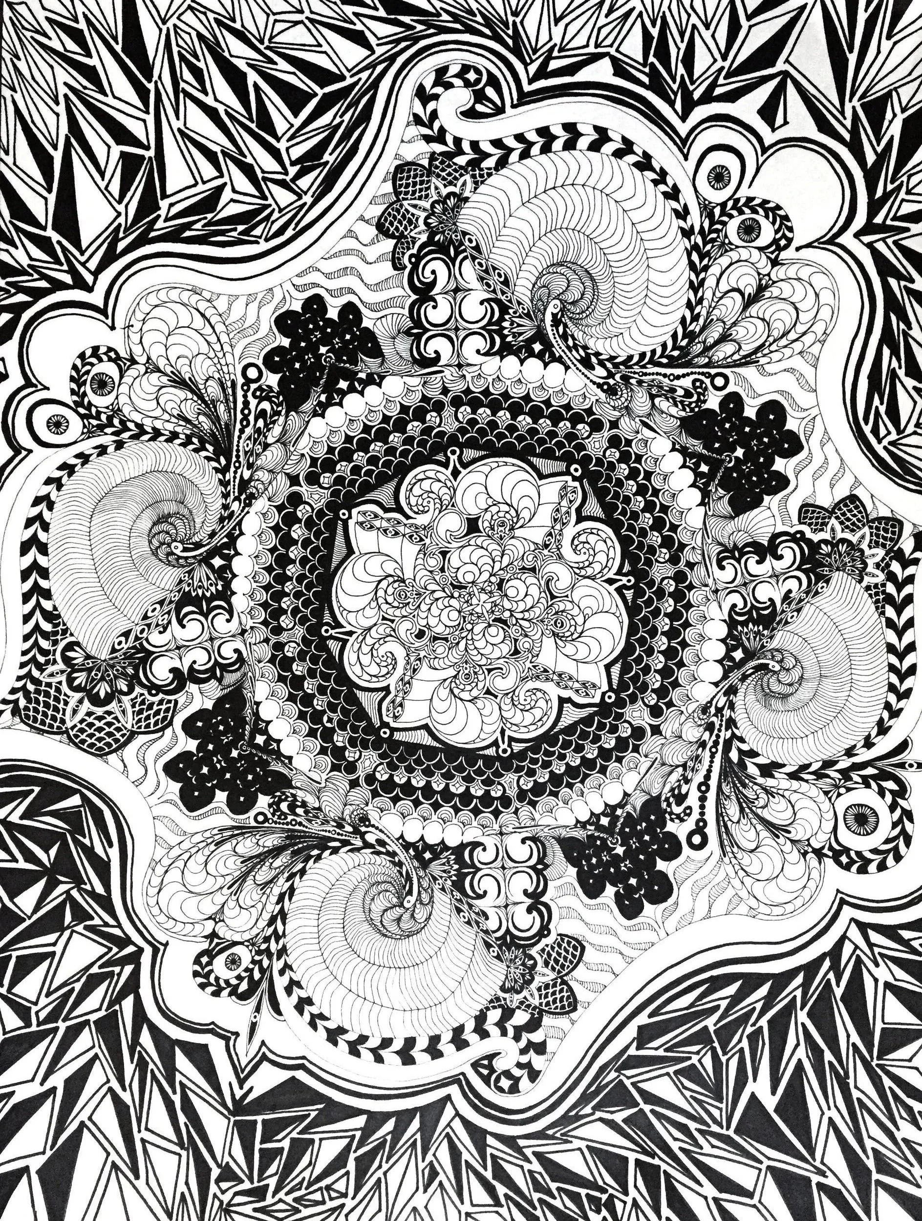  2018 - Sharpie - 70 x 92cm 