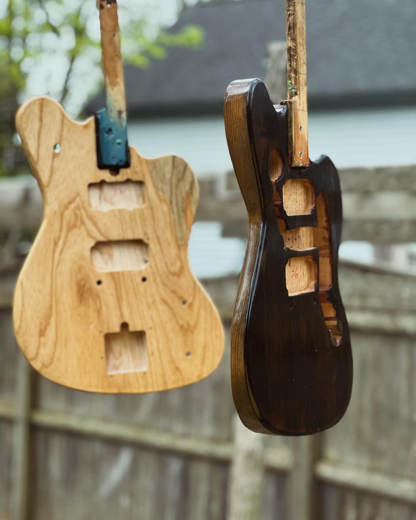 I sometimes wonder if I&rsquo;ll ever feel like I&rsquo;ve perfected my finish.  I&rsquo;ve been using a water based product for a number of years, but after seeing a guitar I made about twelve years ago with its beautifully aged oil varnish, I&rsquo