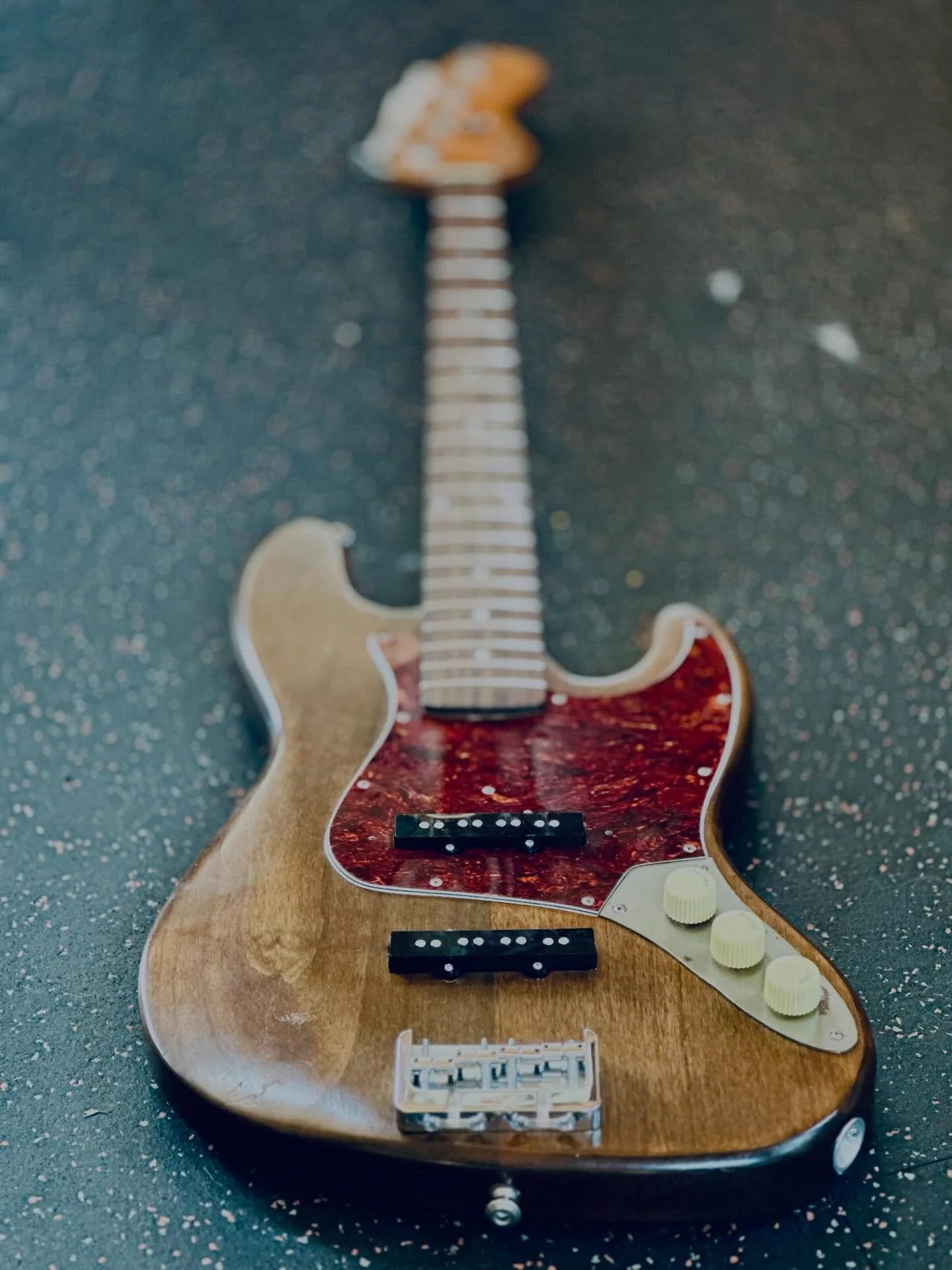 A bass that I built a little over ten years ago is in the shop for a new neck, as the truss rod nut snapped off.  As much as that feels like a real bummer, it&rsquo;s such a joy to have this in my hands again.  I&rsquo;d say that this is one of my fa