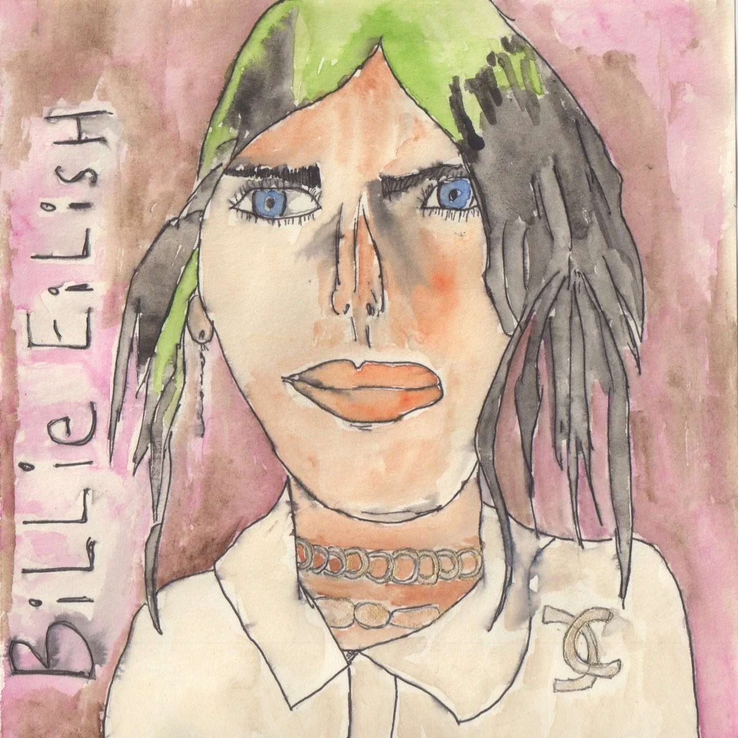 It began simply. I was teaching a class, and gave my students the assignment to record a cover of a song that they do not like. I felt like I should join them to discuss process. I had little time, and as my daughter was a fan of Billie Elisih, she w