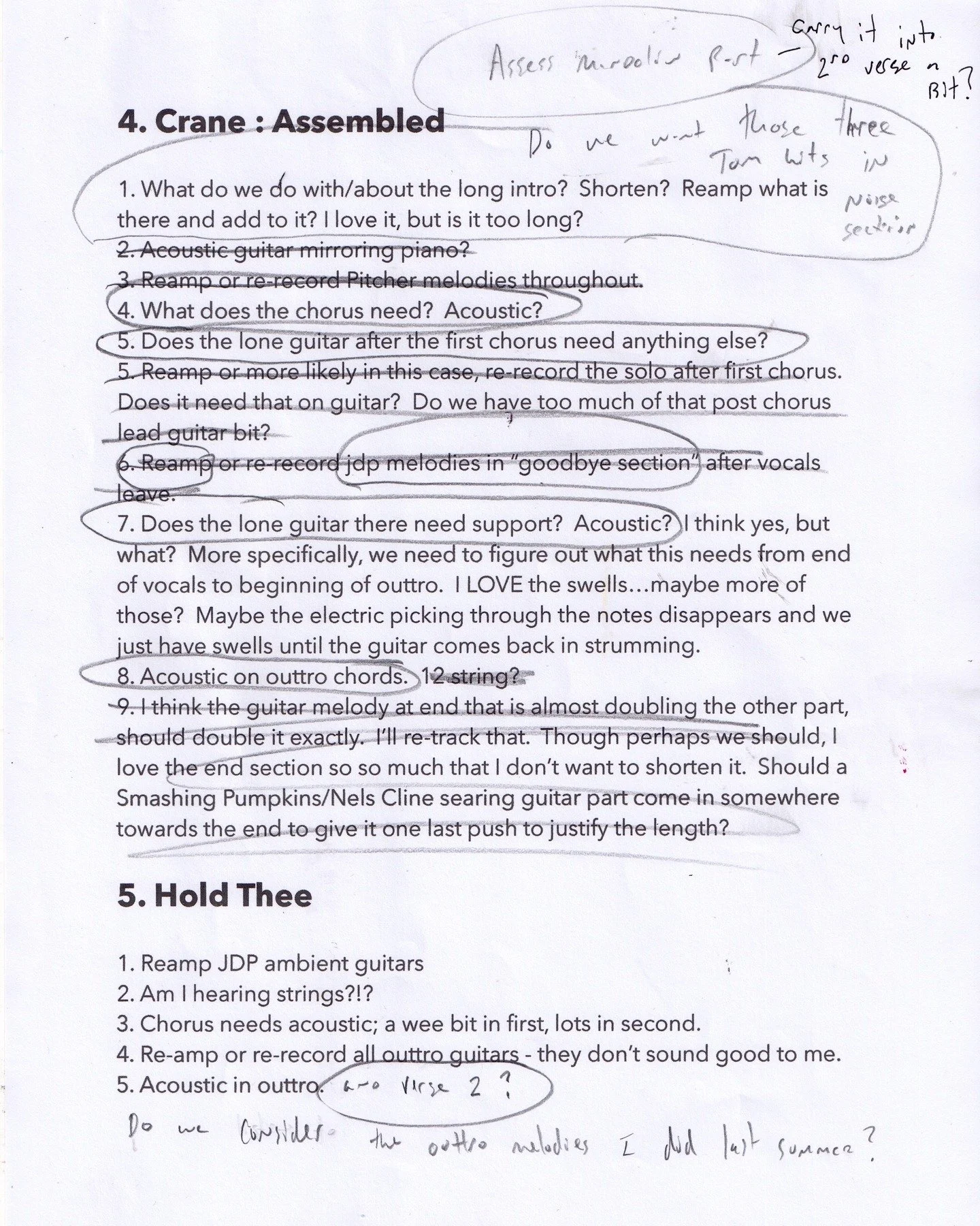 The Bellows was released 363 days ago. I have piles and piles of pages of notes. I just love seeing this sort of thing with people whose work I love, so perhaps you too will enjoy a peek behind the scenes. I can't believe that Andrew @andrew_oedel an