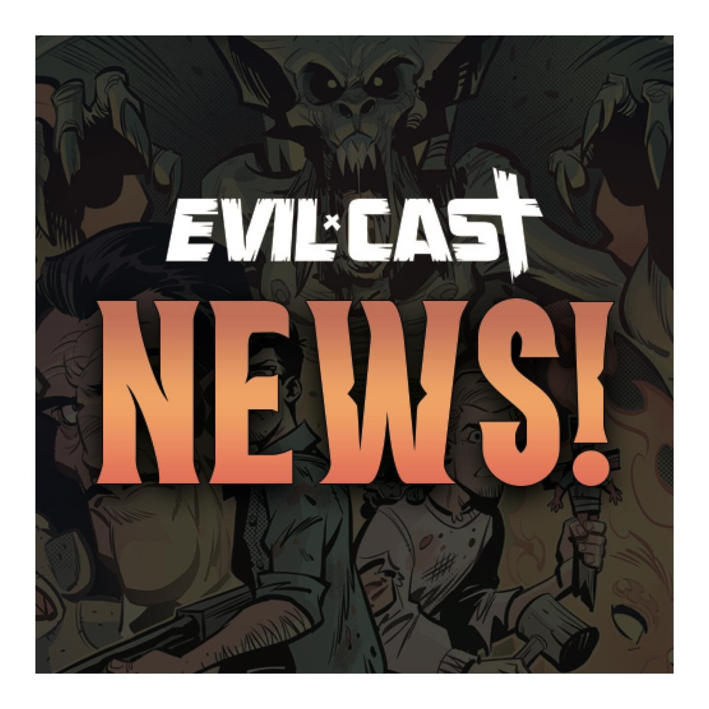 IMPORTANT PAPA NEWS: While some of you have known about this for a while, I am happy to officially announce that Noah&rsquo;s and my comic book EVIL CAST has been picked up for publication! We started this journey way back in 2018 (holy s***) and I&r