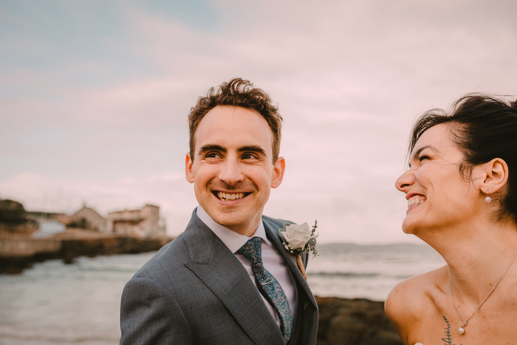 arcadia portrush wedding fun relaxed alternative wedding photographers Northern Ireland