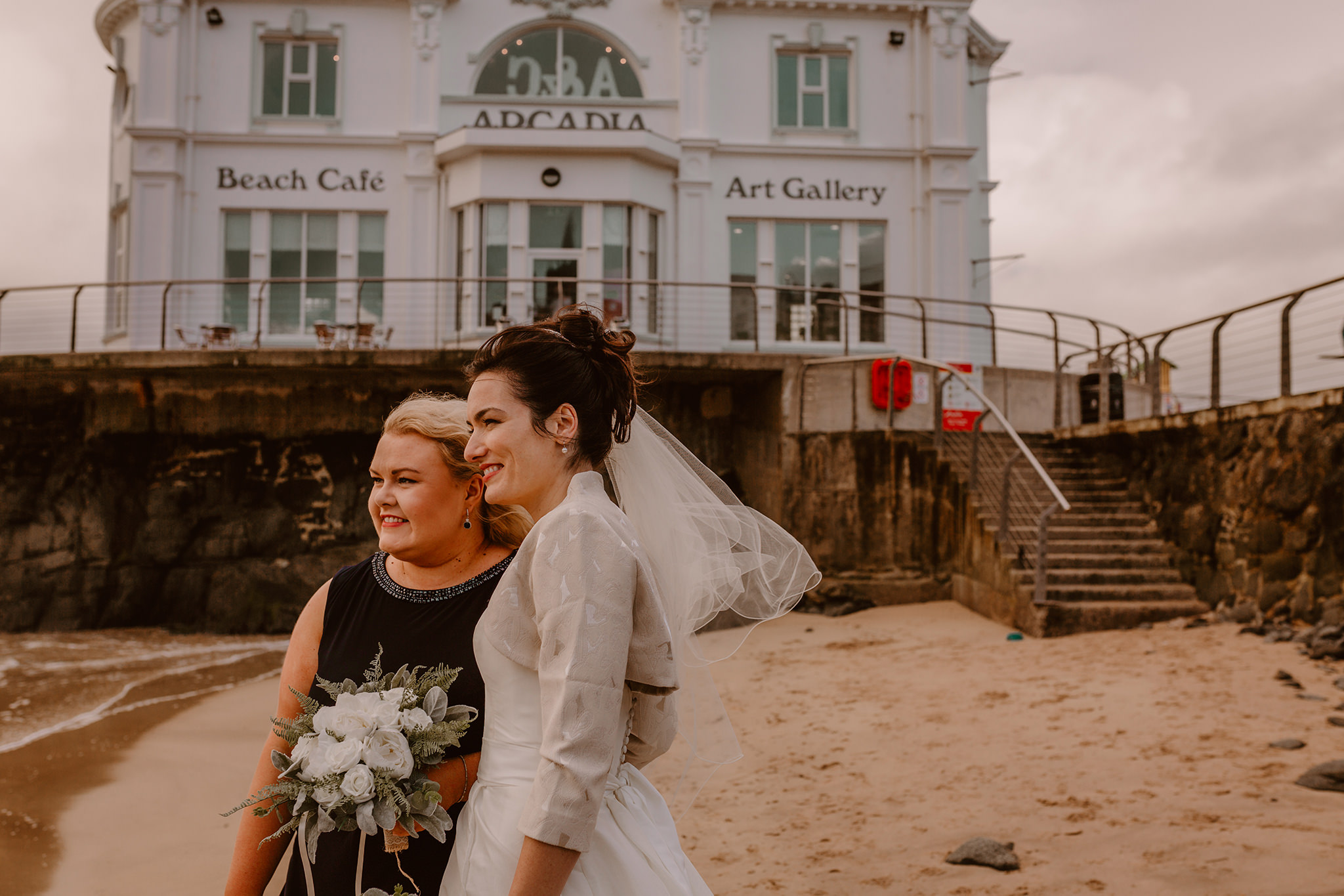 arcadia portrush wedding fun relaxed alternative wedding photographers Northern Ireland